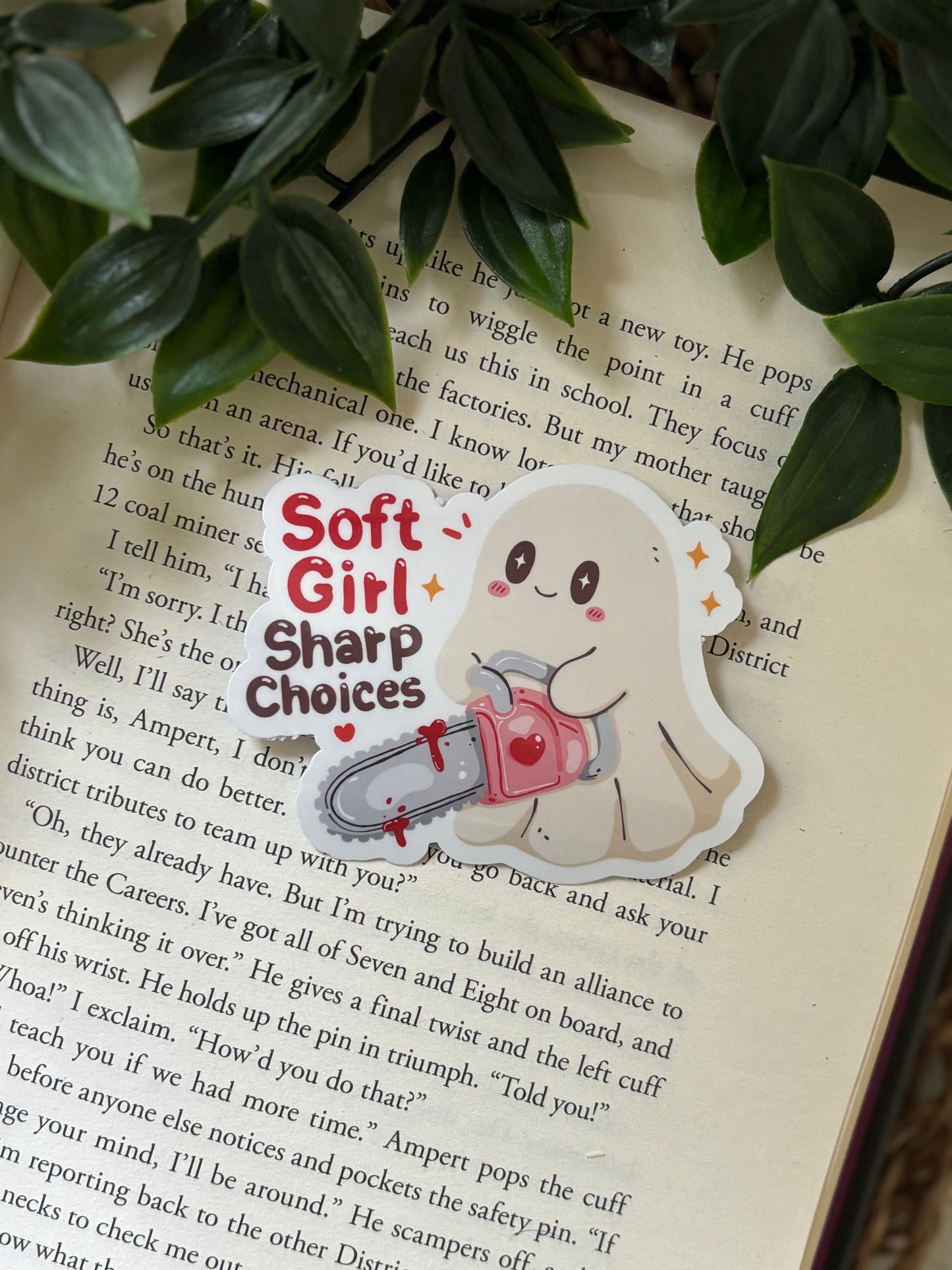 Soft Girl Sharp Choices Sticker