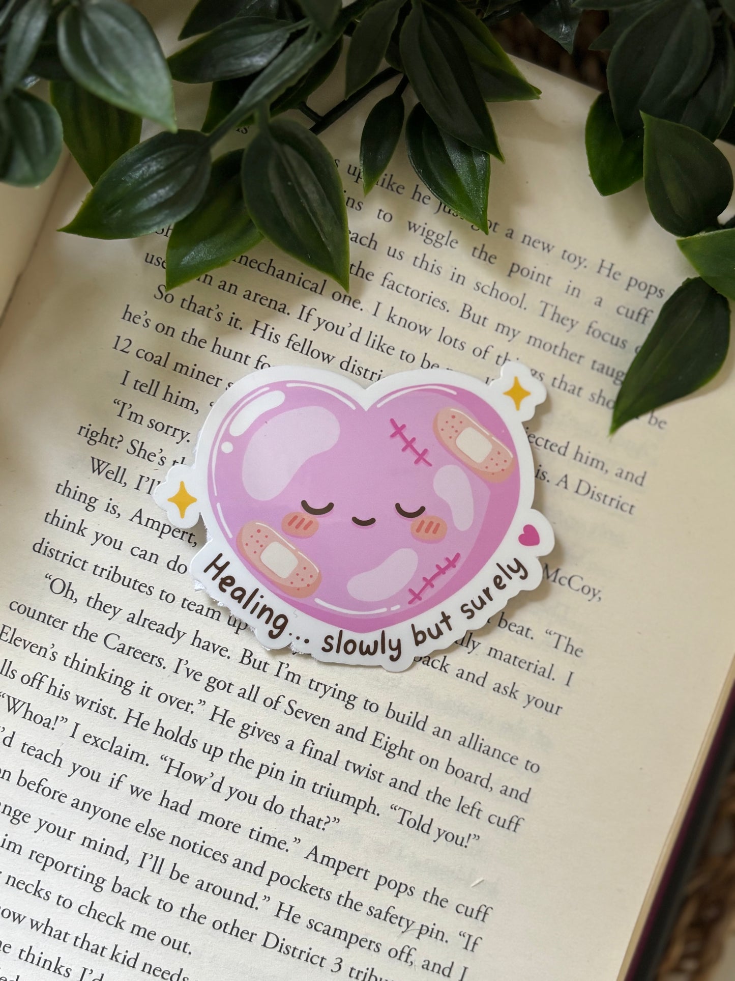 Healing... slowly but surely sticker