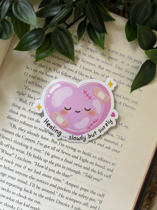 Healing... slowly but surely sticker