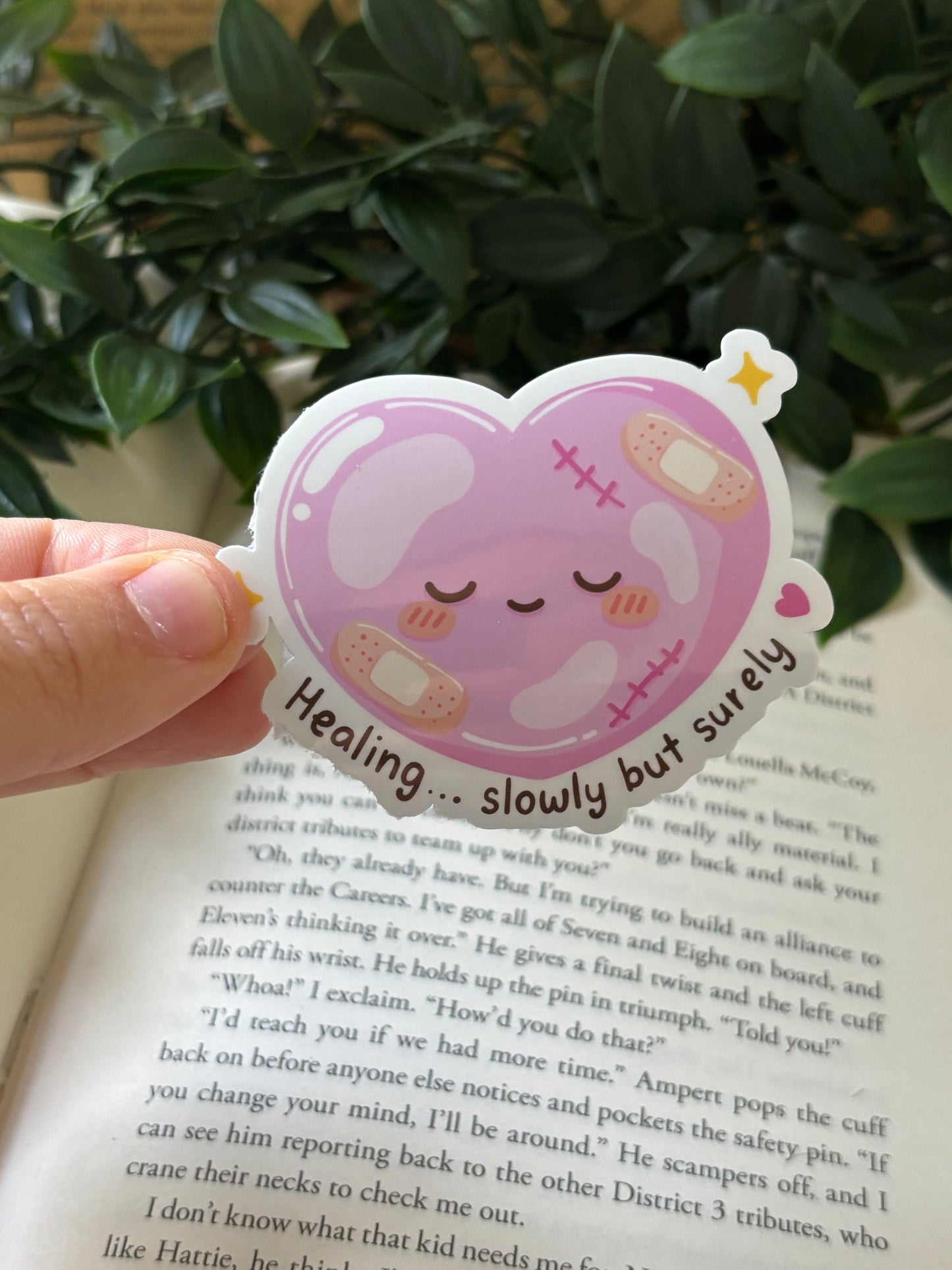 Healing... slowly but surely sticker