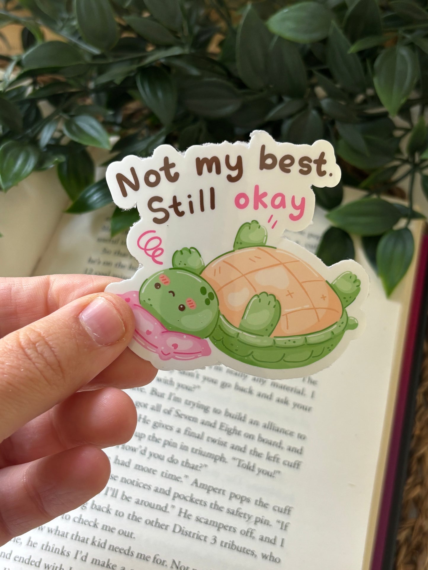 Not my best but still okay sticker