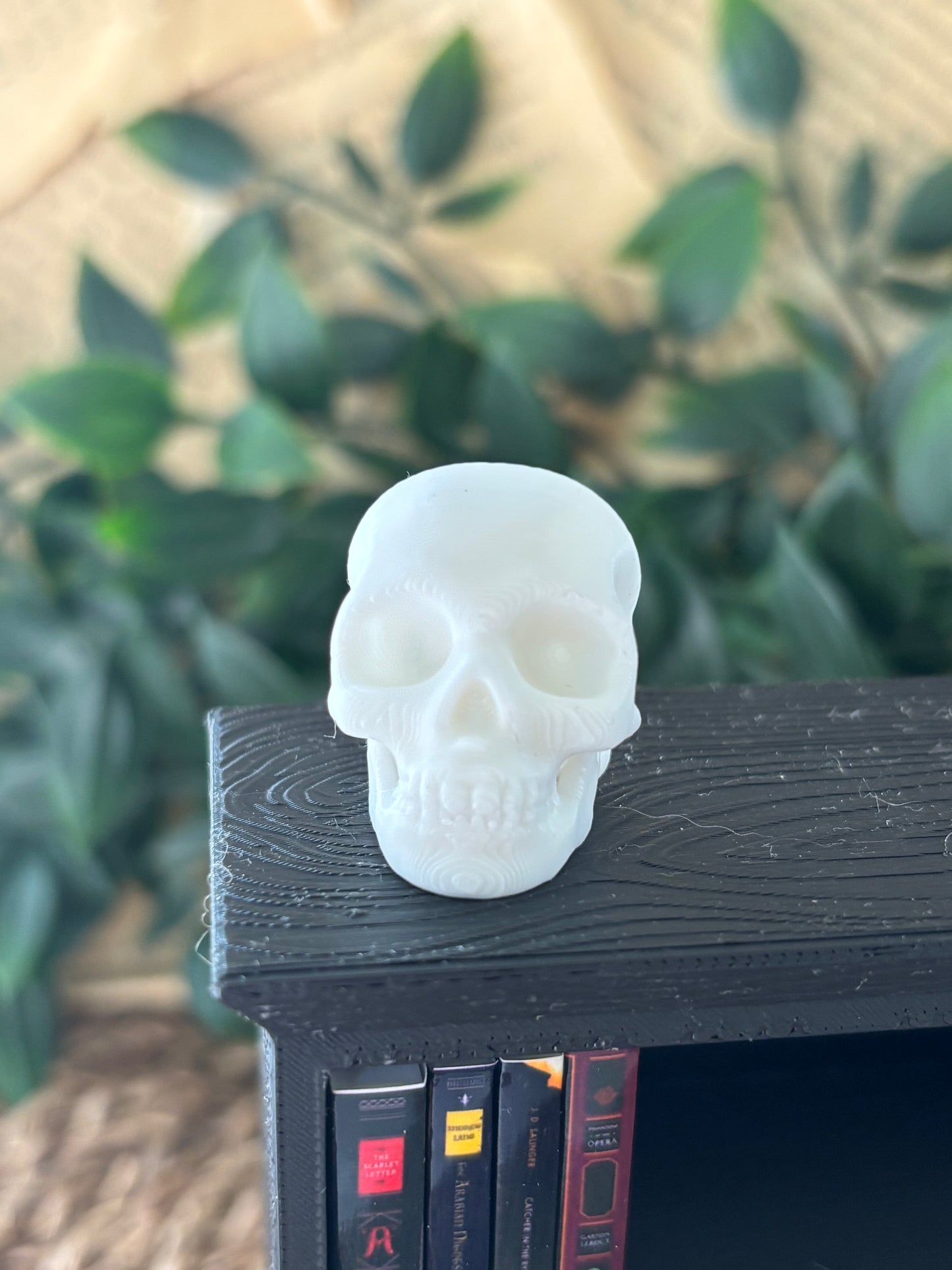 Real Skull -  Miniatyr til mini bokhyller