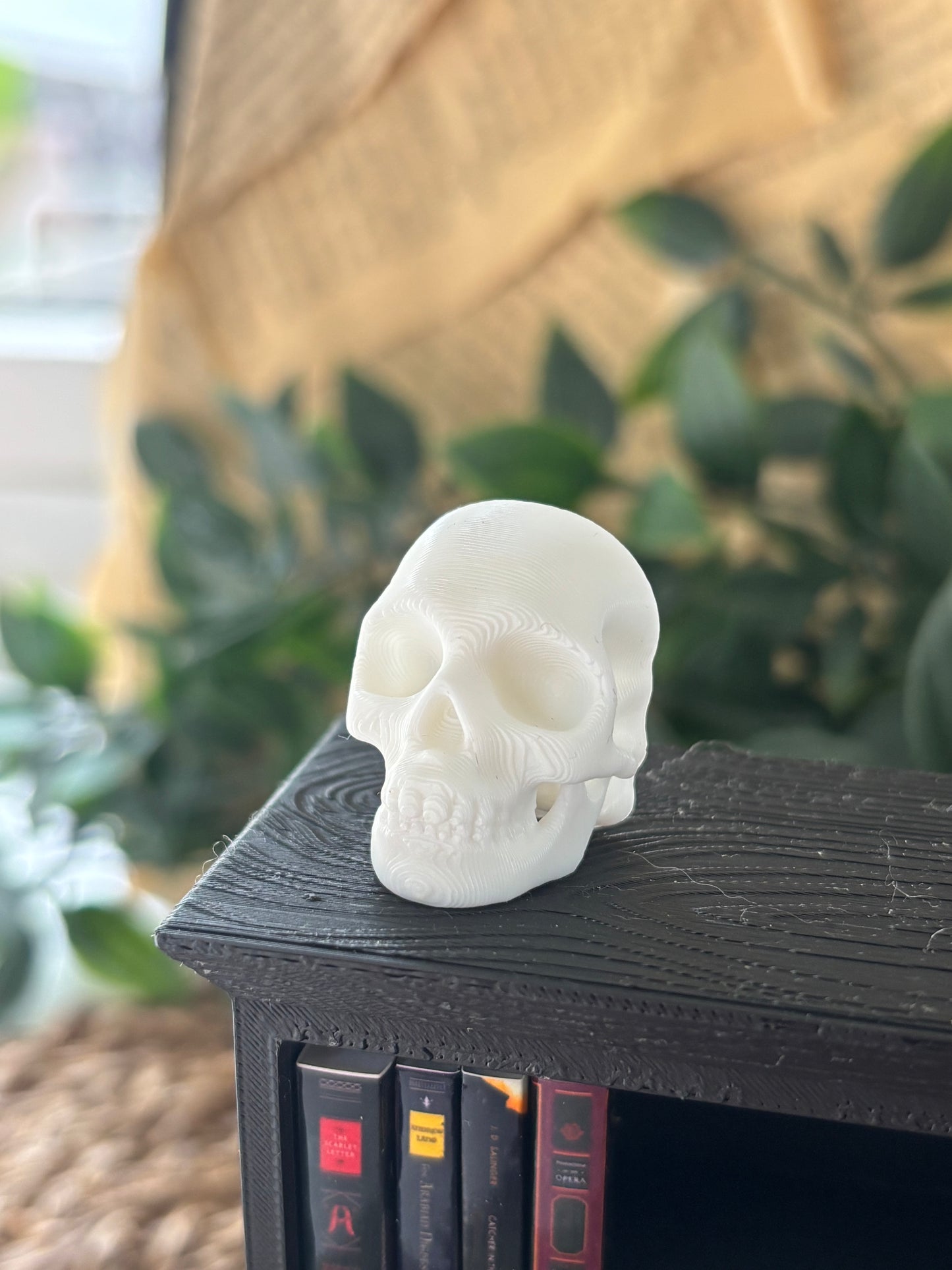 Real Skull -  Miniatyr til mini bokhyller