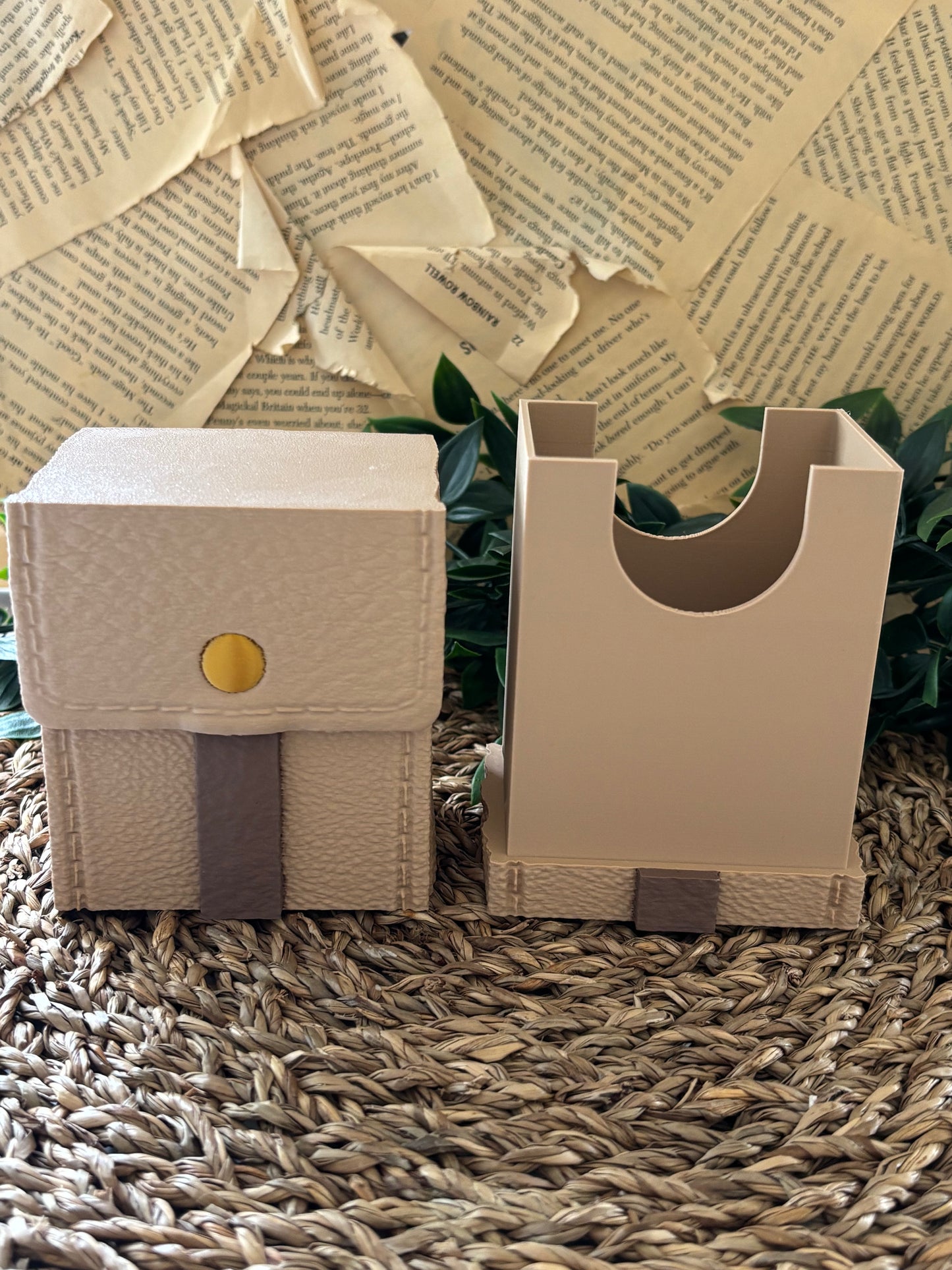 TCG Deck Box Leather Pouch