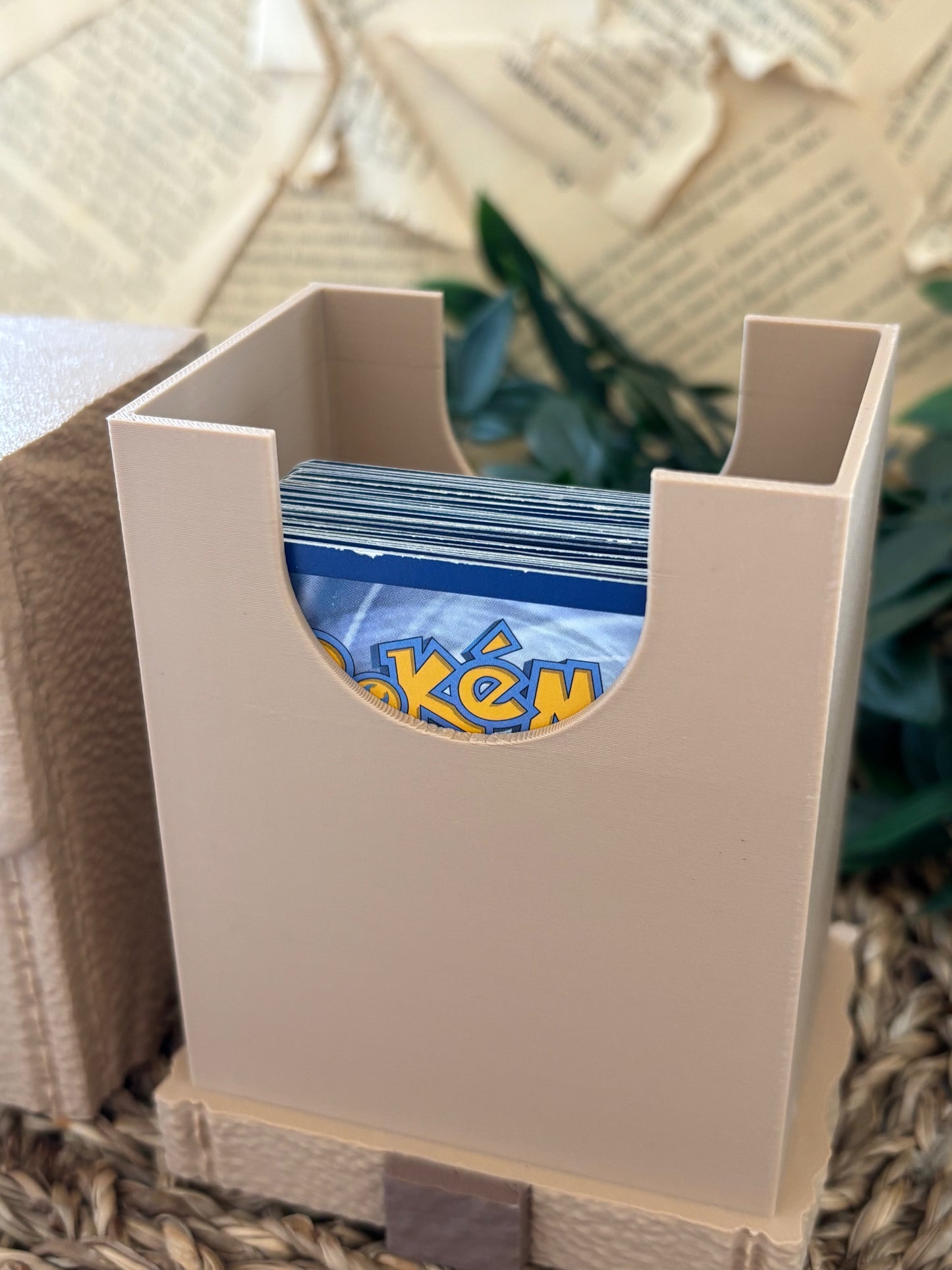 TCG Deck Box Leather Pouch