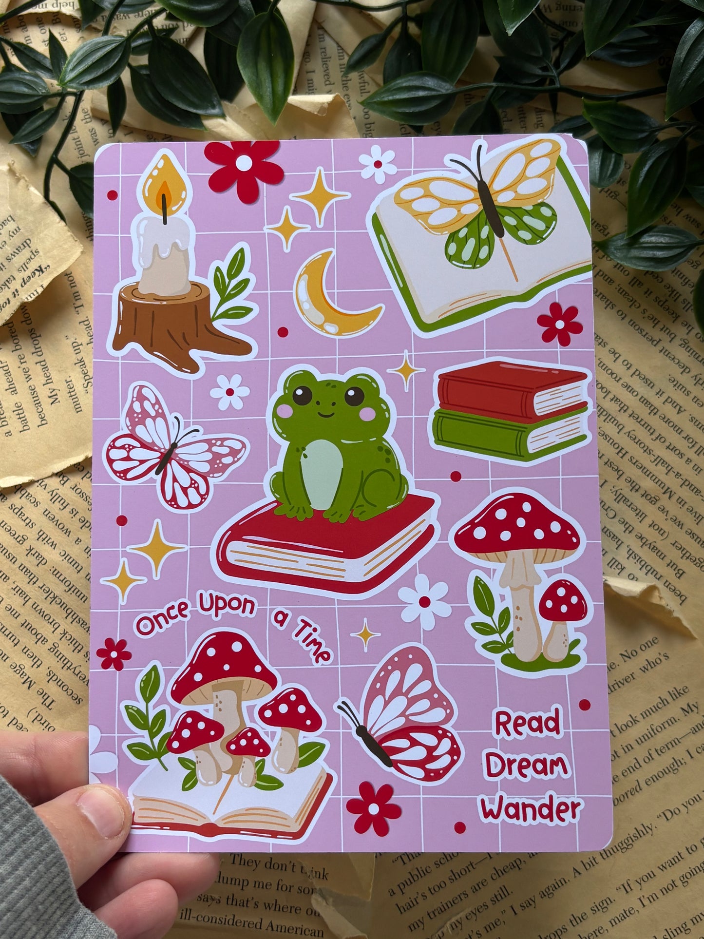 Whimsical Cute Froggy - Kindle Insert