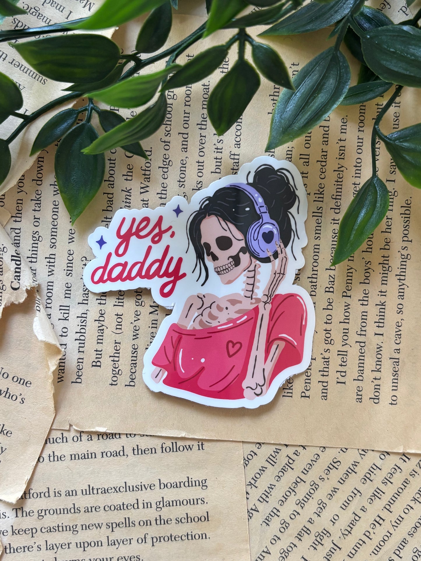 Yes Daddy sticker