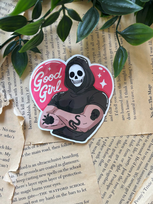 Good Girl Heart sticker