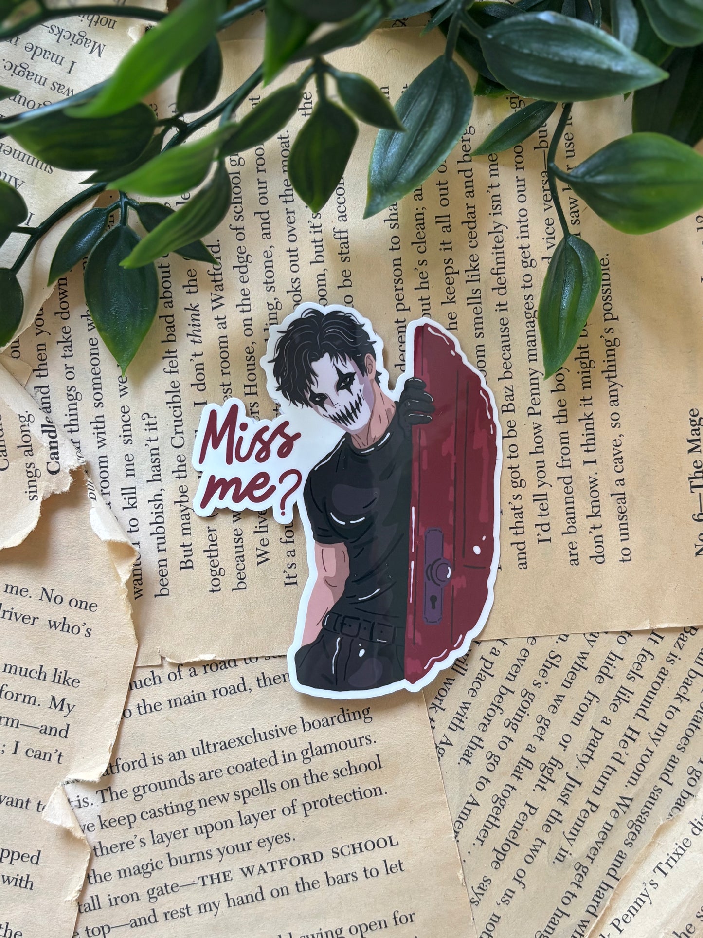 Miss me? sticker