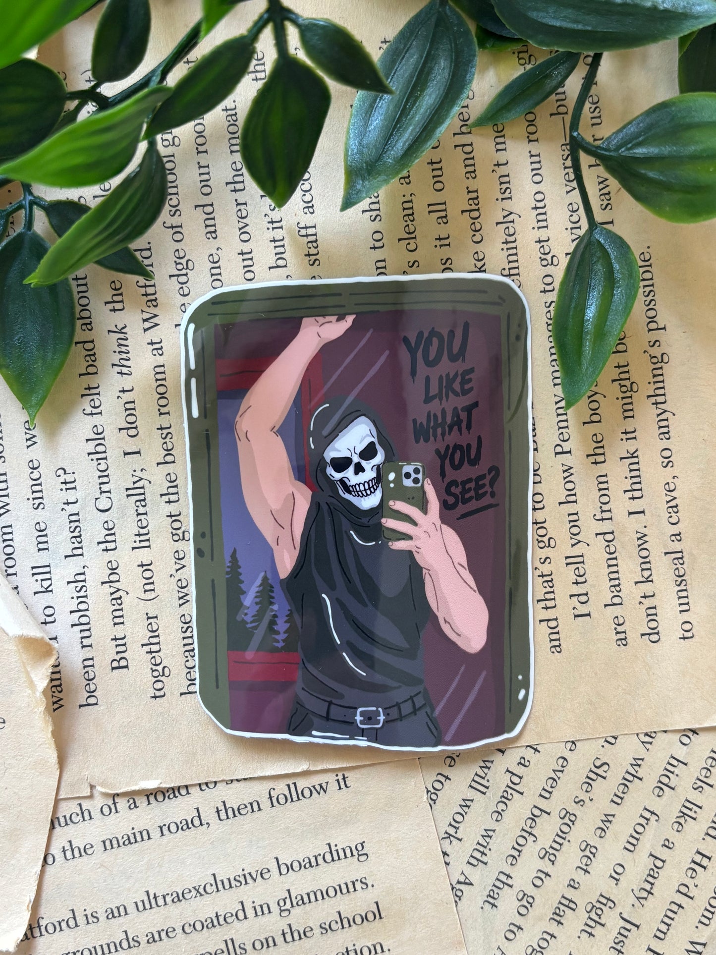 You like what you see? sticker