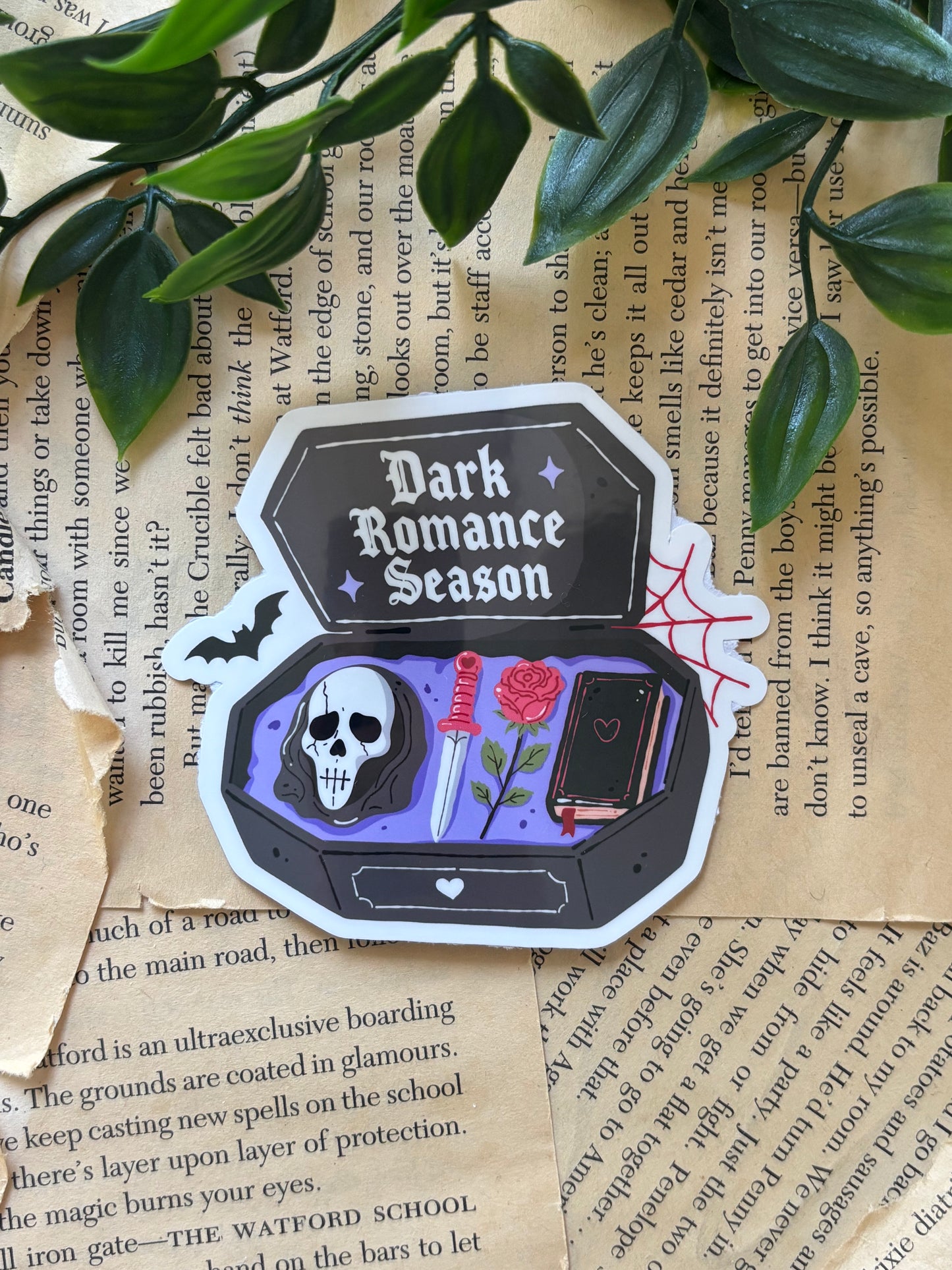 Dark Romance Season sticker