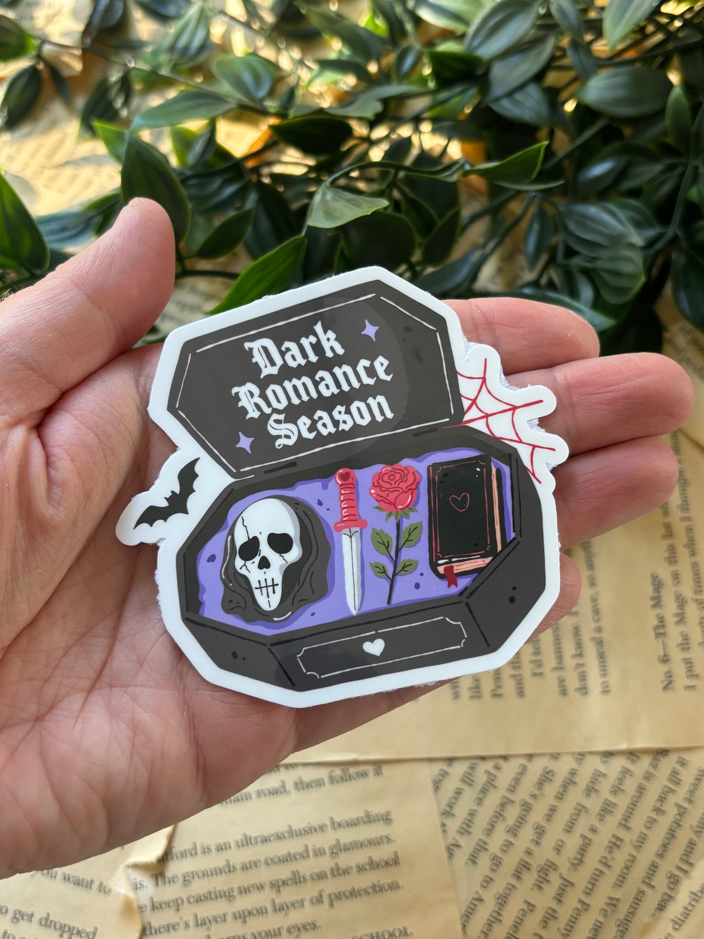 Dark Romance Season sticker