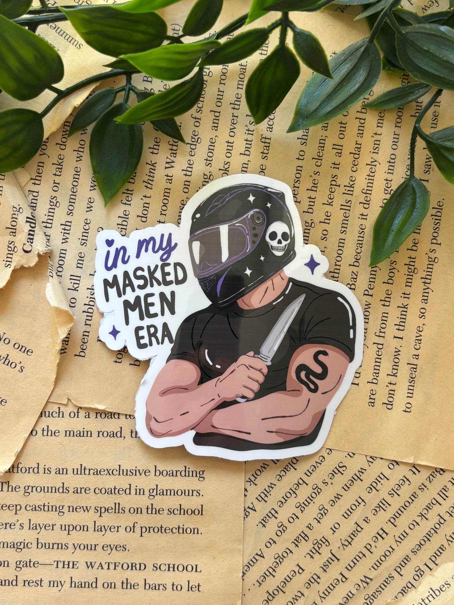 In My Masked men era sticker