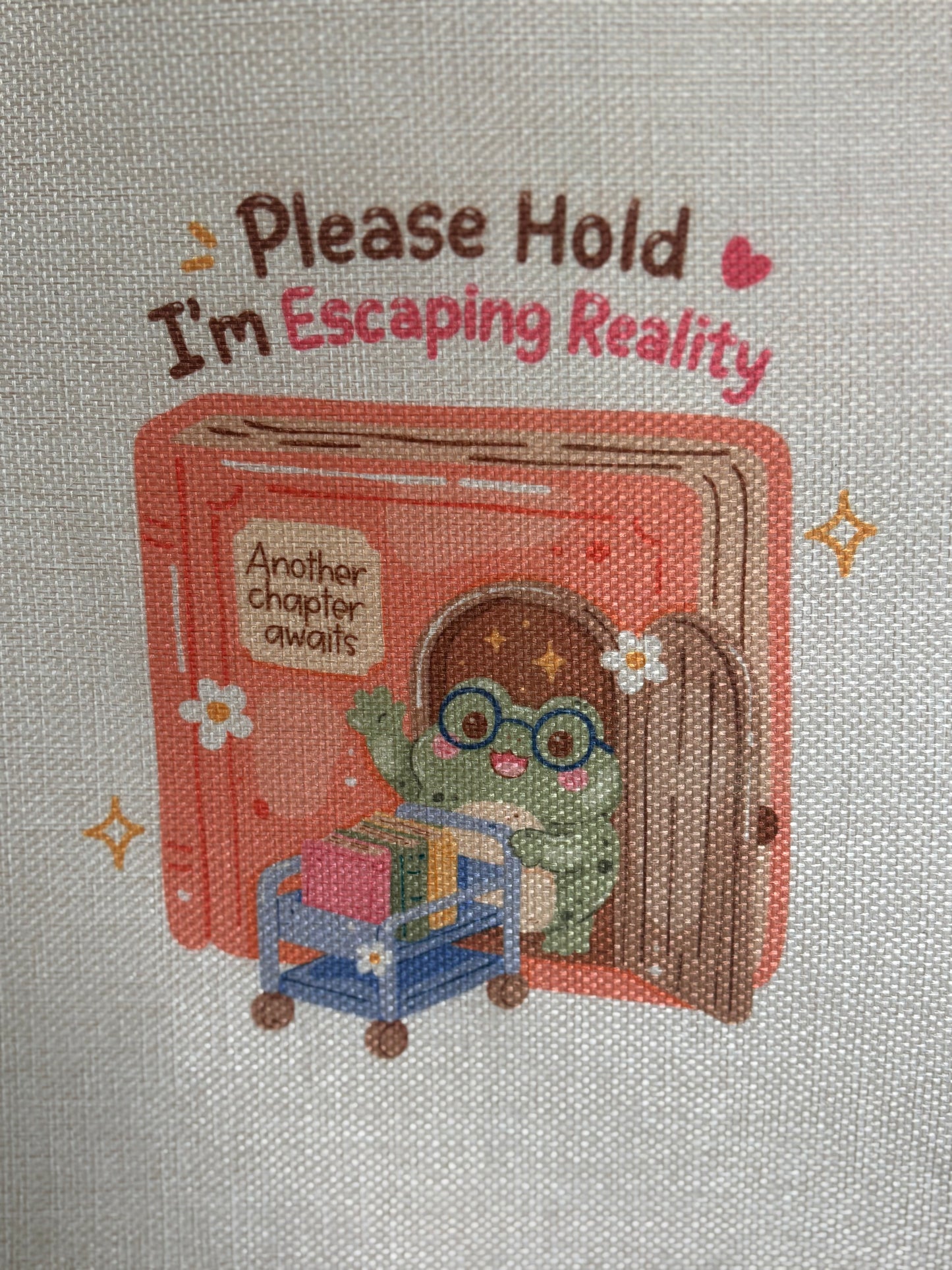 Please Hold I´m escaping reality Handlenett