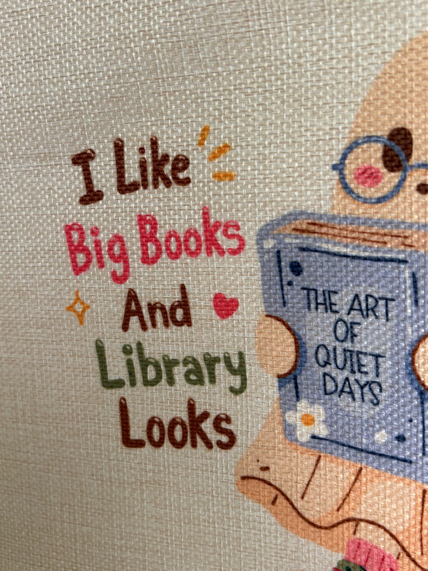 I like big books and library looks Handlenett