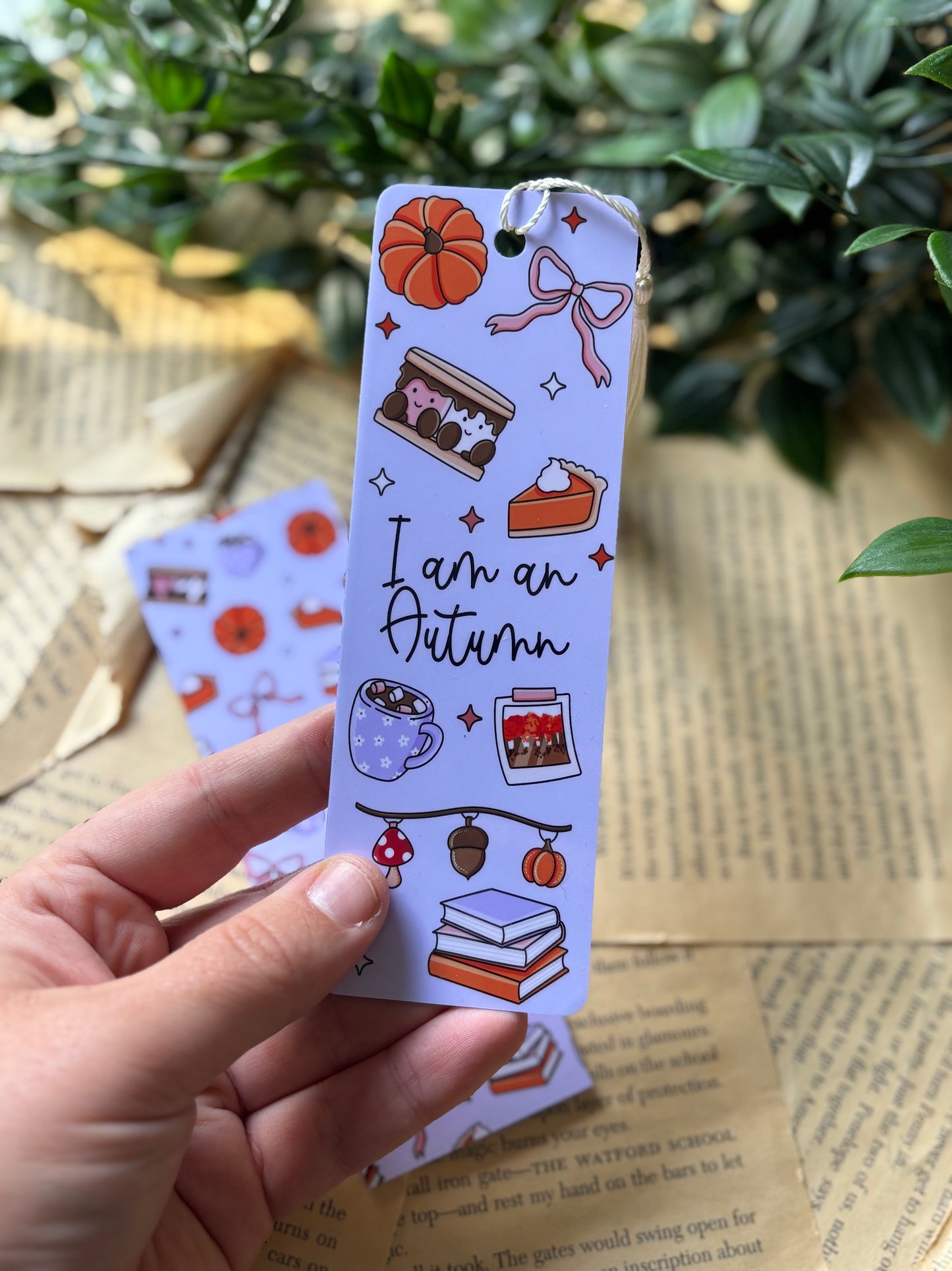 I am an Autumn – Bokmerke