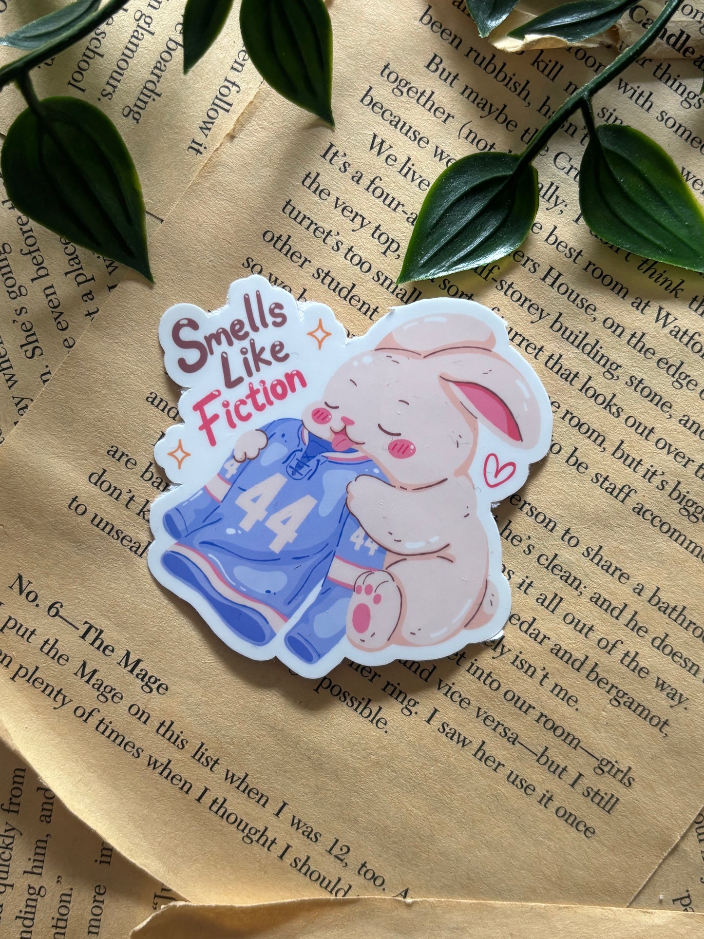 Smells like fiction sticker