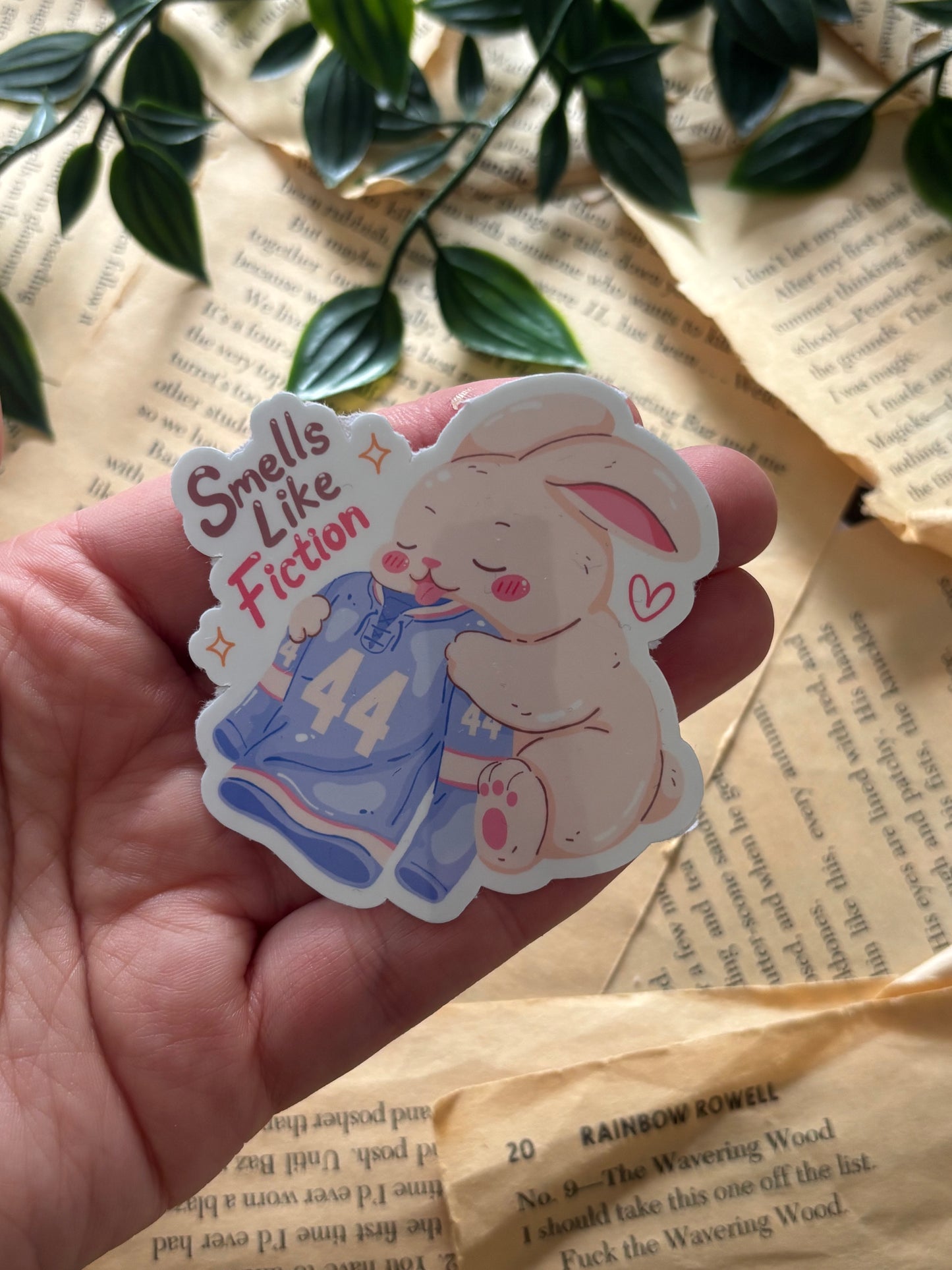 Smells like fiction sticker