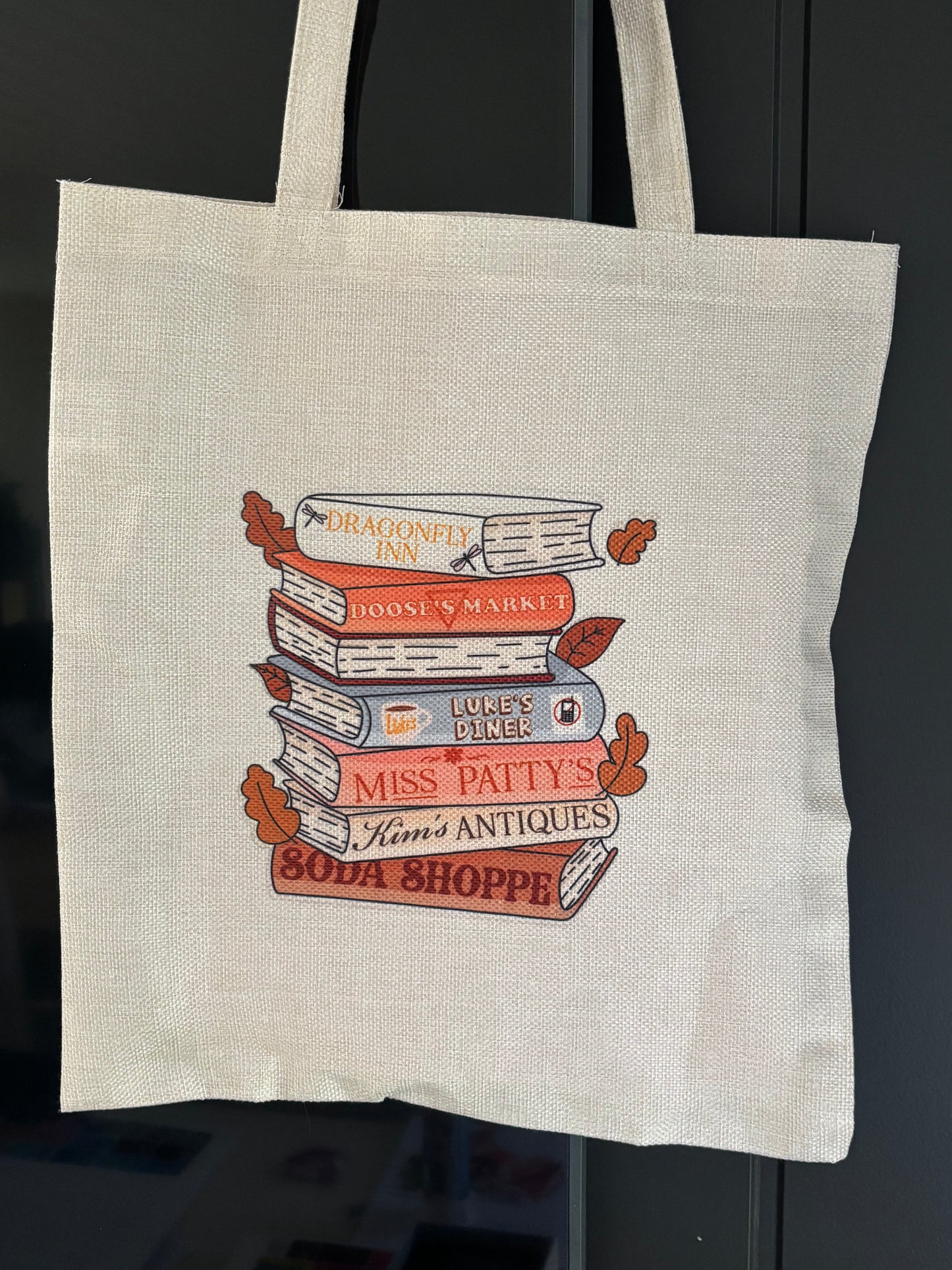 Fall bookstack Handlenett