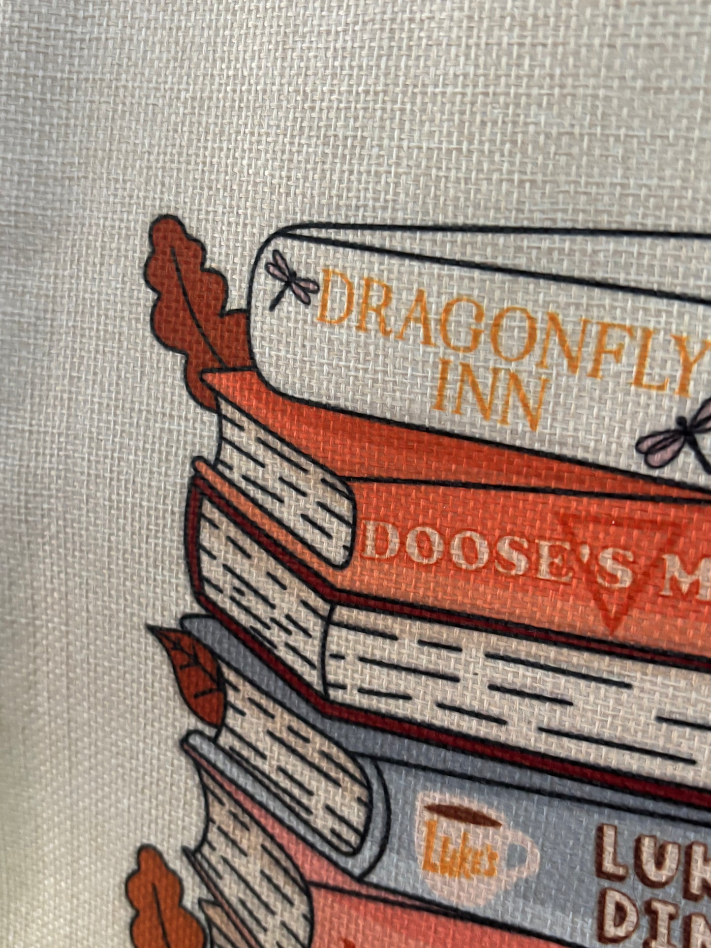Fall bookstack Handlenett