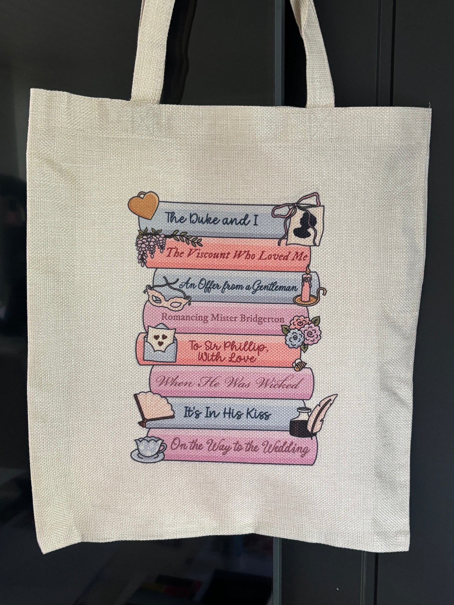 Bridgerton bookstack Handlenett