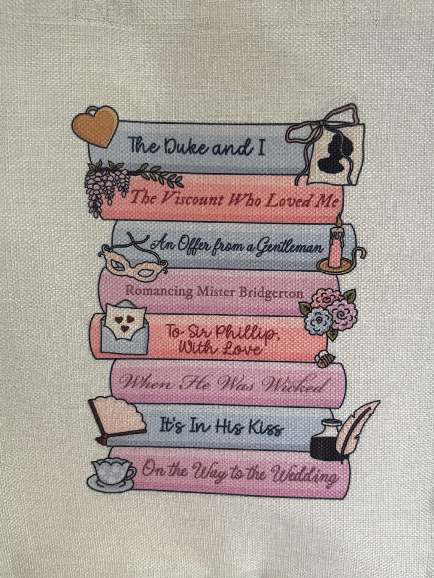 Bridgerton bookstack Handlenett