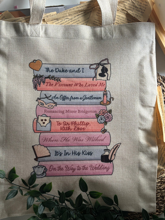 Bridgerton bookstack Handlenett