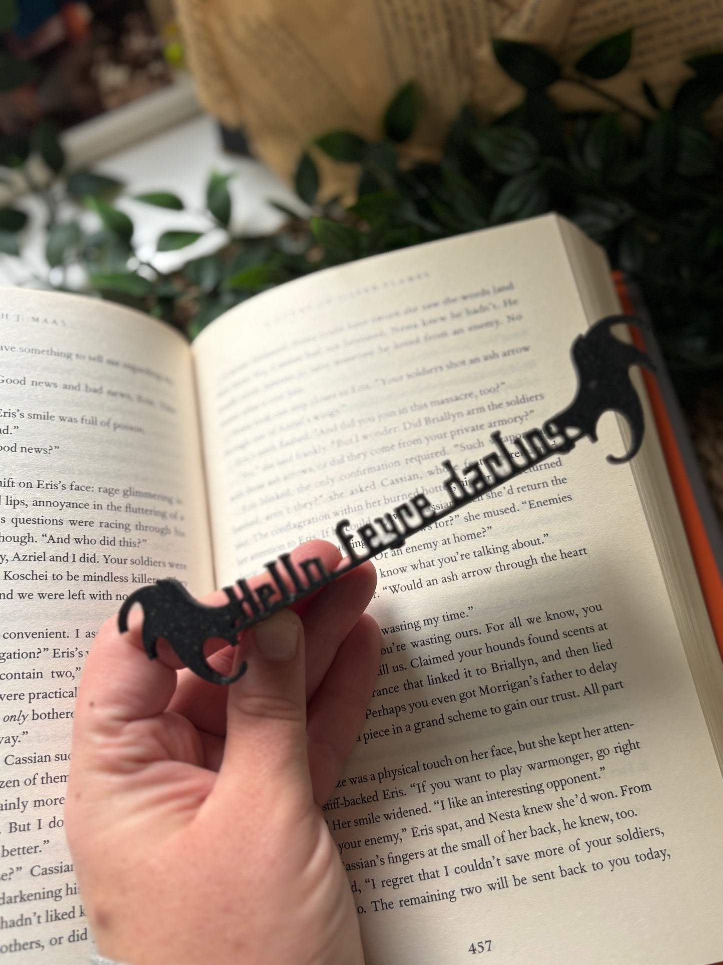 Hello Feyre Darling 3D printet bokmerke