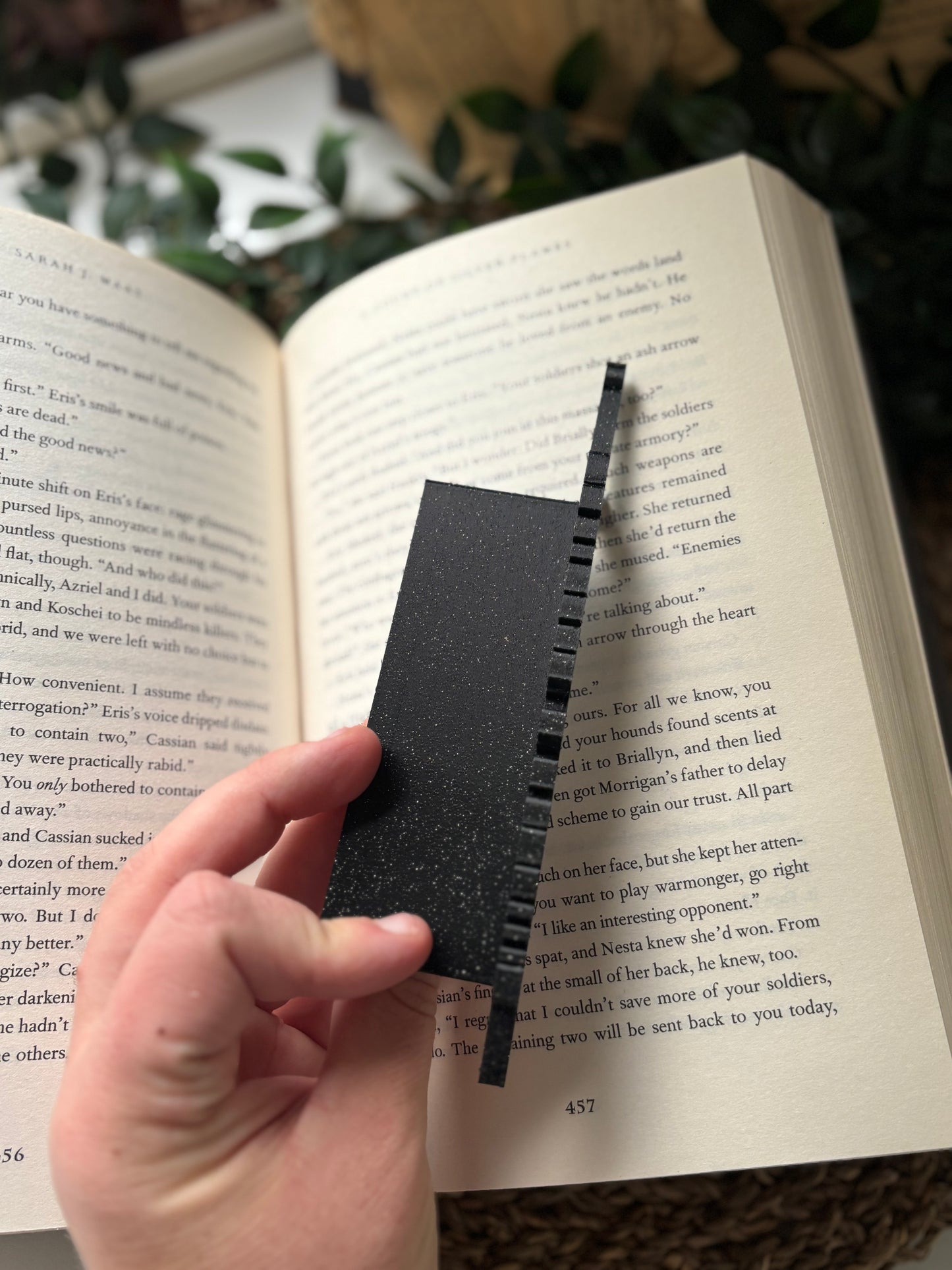 Sword & Stories 3D printet bokmerke