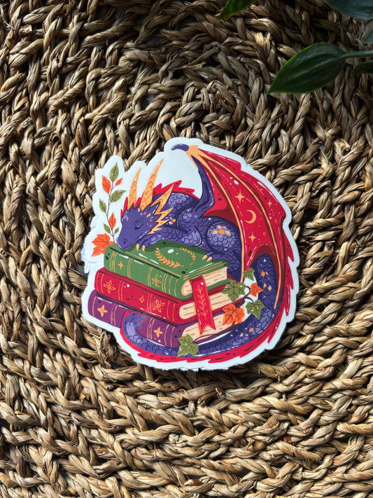 Sleeping Dragon sticker