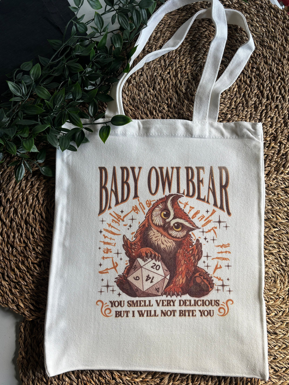 Baby Owlbear Handlenett