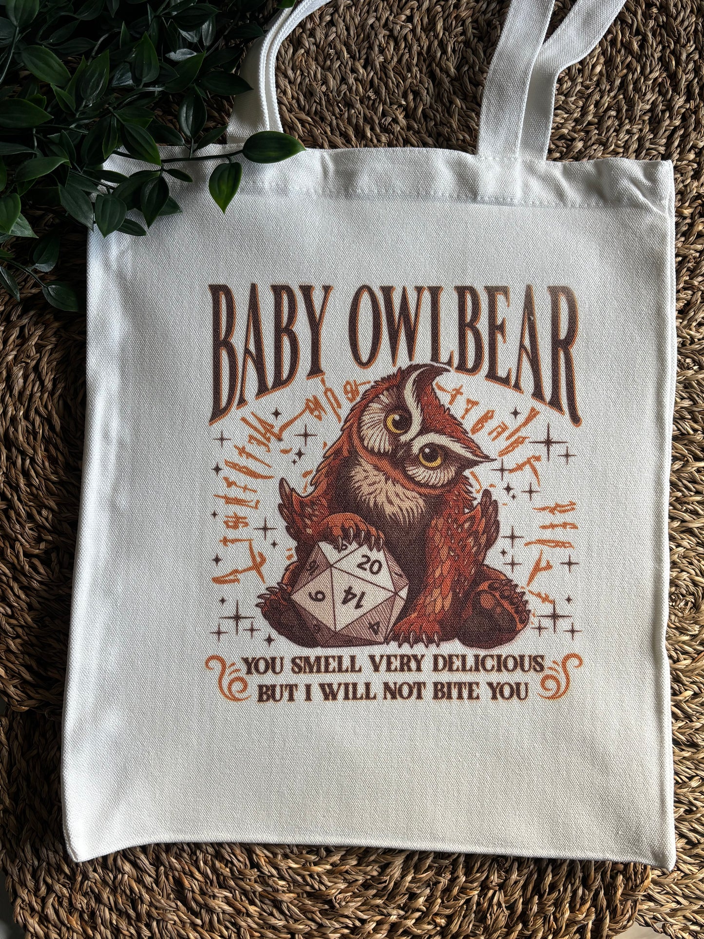 Baby Owlbear Handlenett