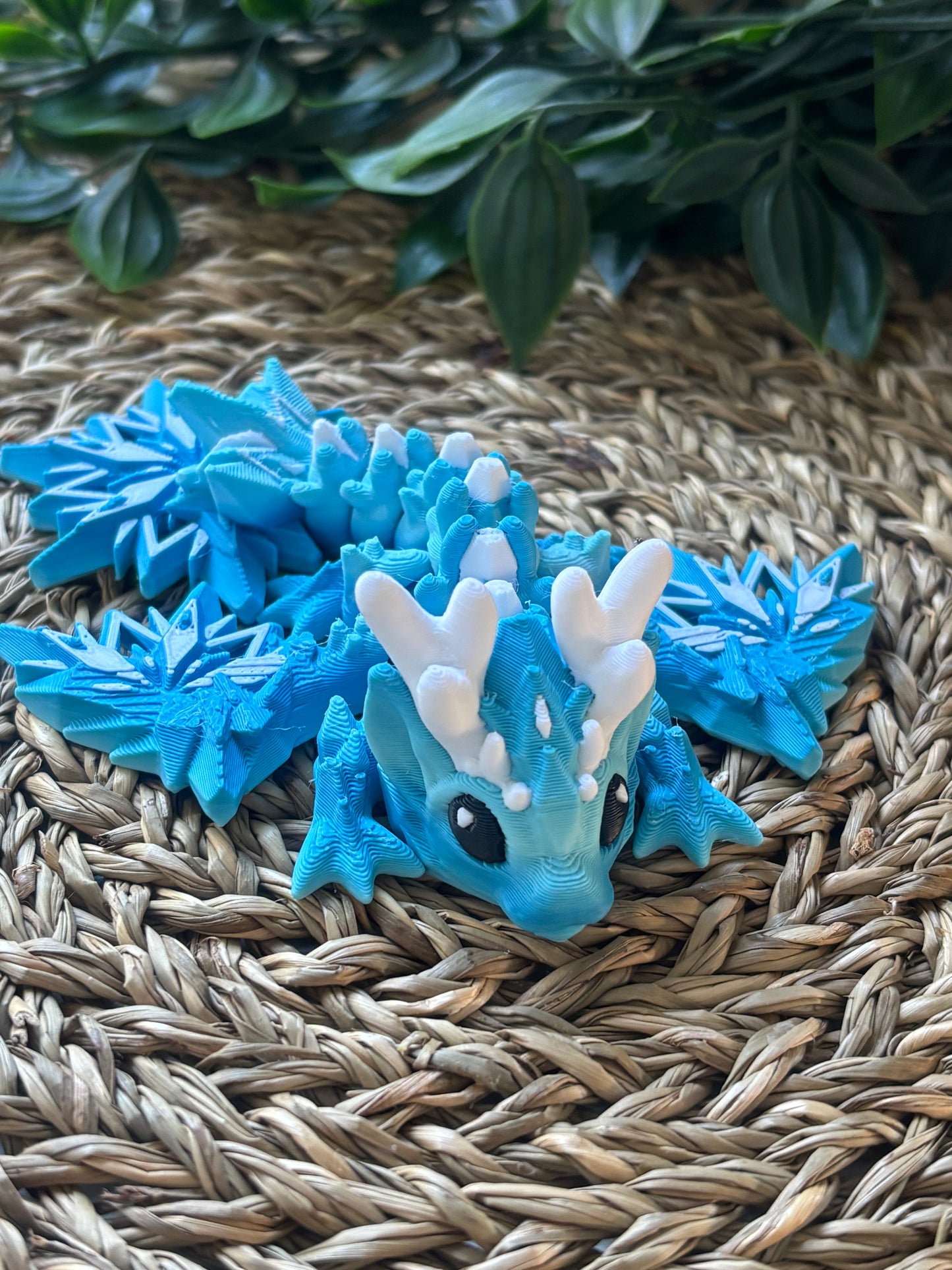 Tiny Winter Dragon - Cute 3D Fidget Dragon