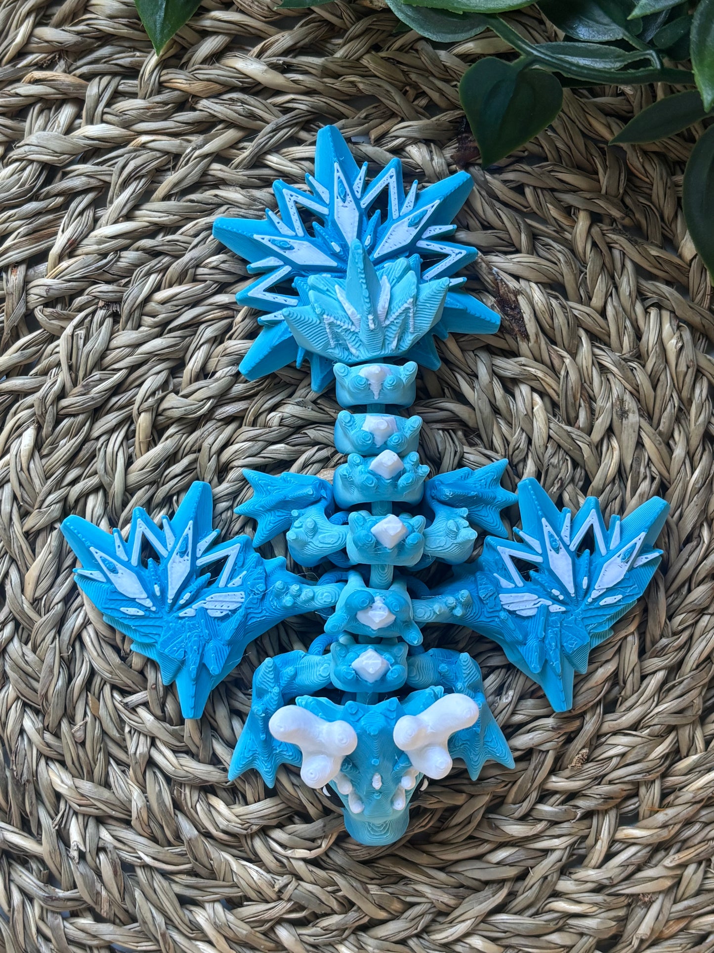 Tiny Winter Dragon - Cute 3D Fidget Dragon