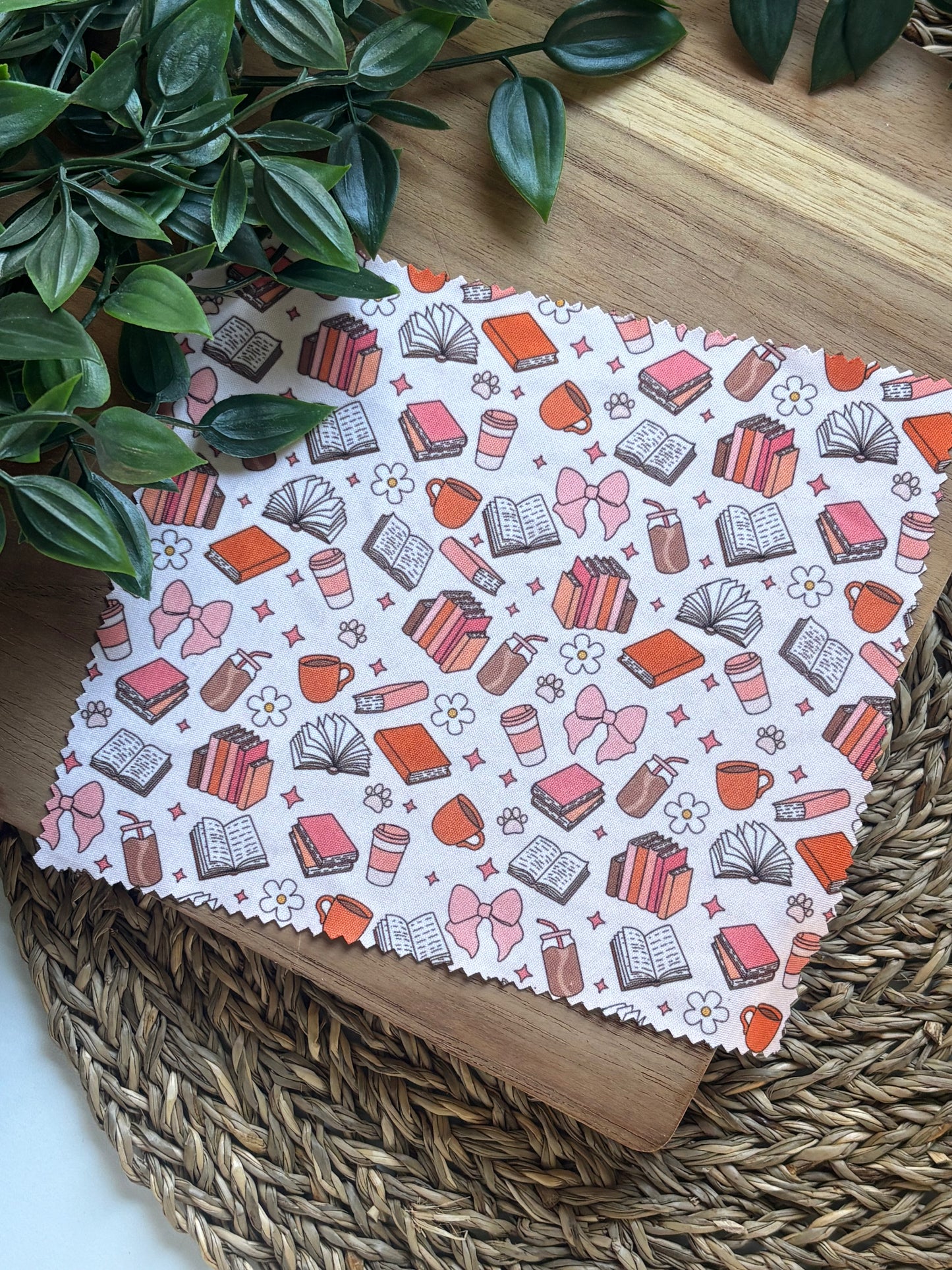 Bookish Pattern Pusseklut / Brilleklut