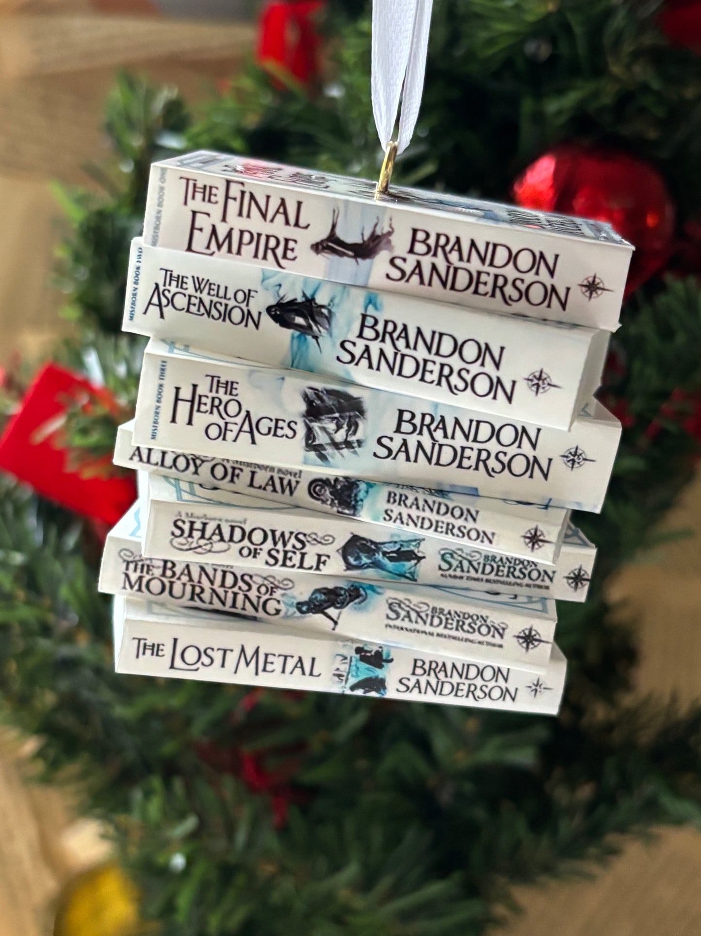 Mistborn – Bokstabel Juledekorasjon