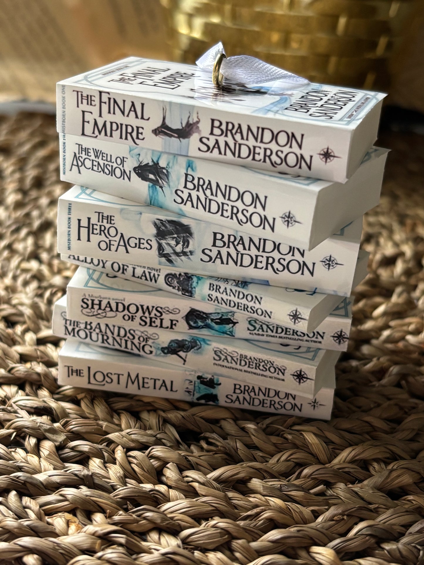 Mistborn – Bokstabel Juledekorasjon
