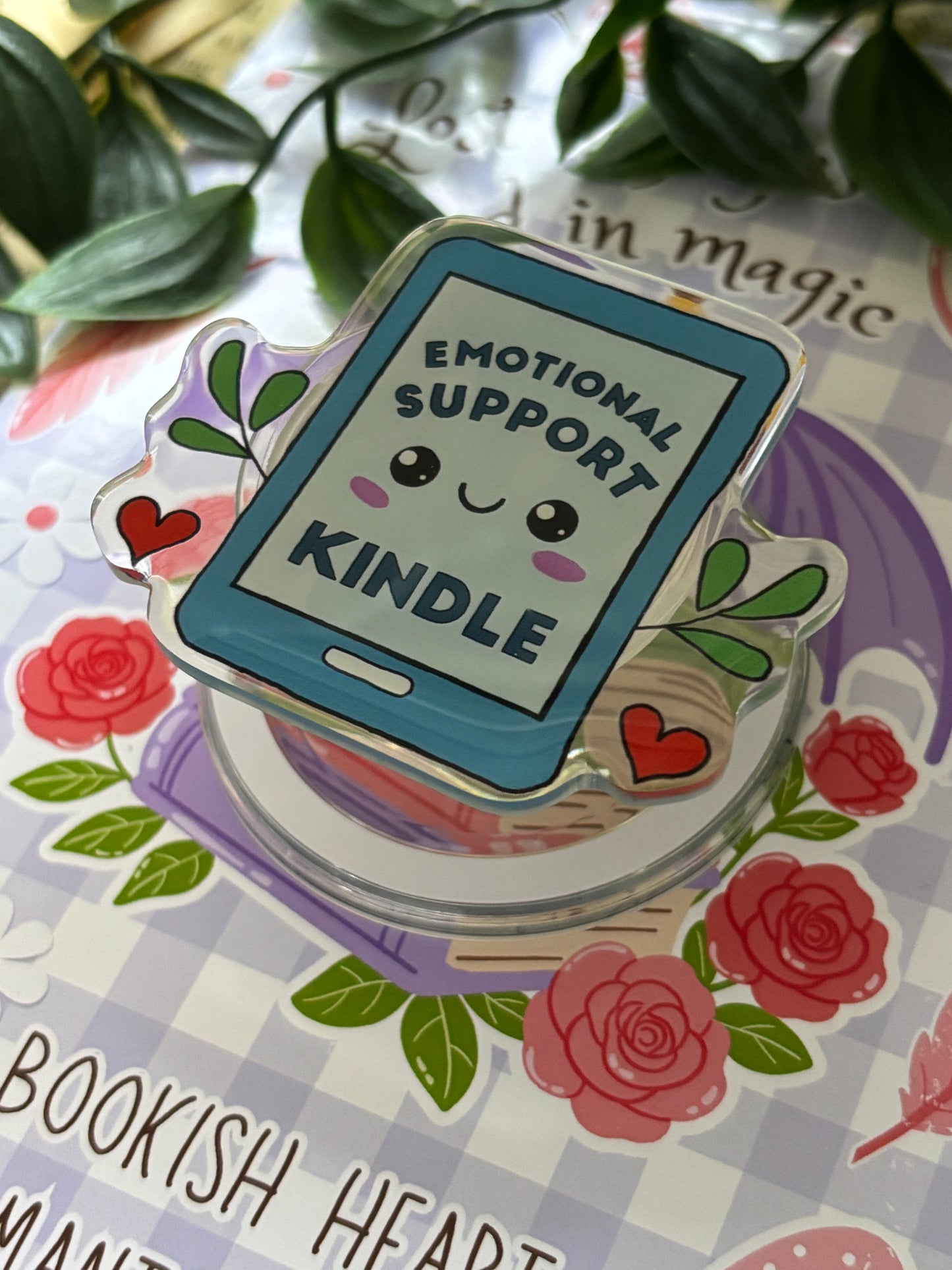 Emotional Support Kindle Magnetisk Kindle Grip