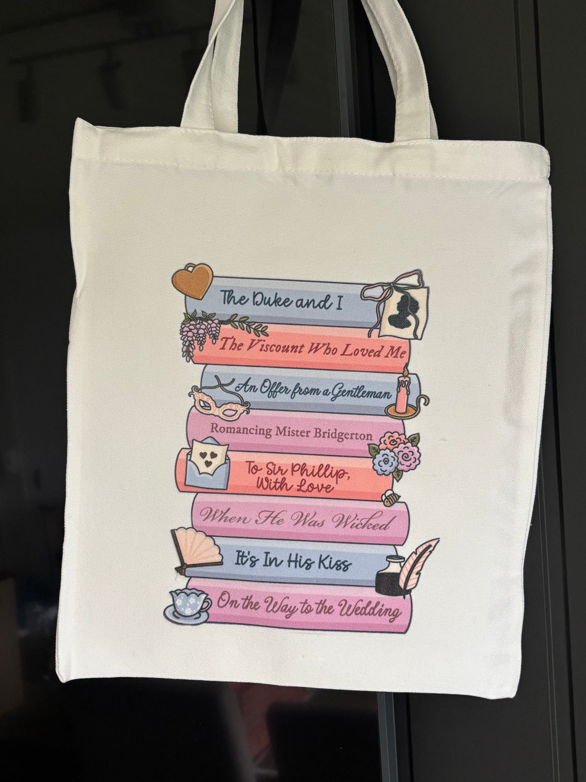 Bridgerton bookstack Handlenett