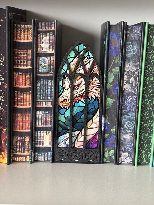Book Nook - Stained Glass Window w/ 5 designs
