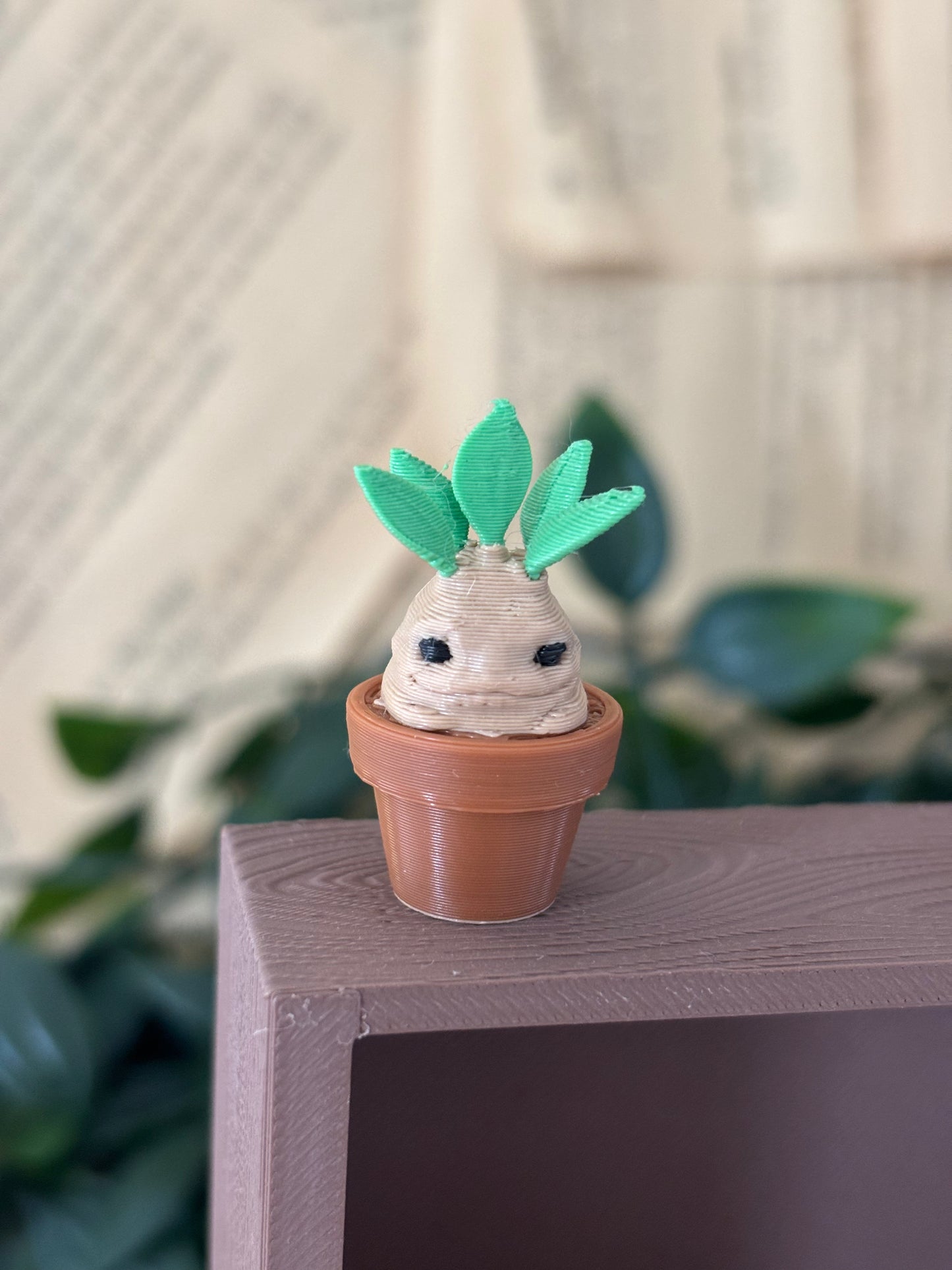 Mandrake Inspirert miniatyr til mini bokhylle
