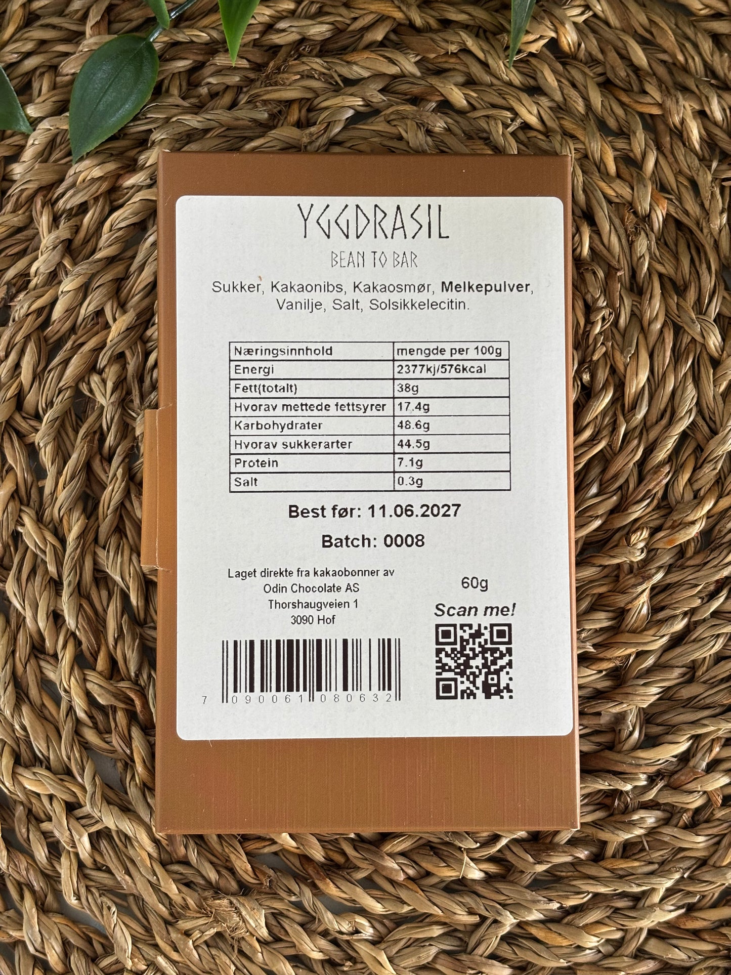 Yggdrasil - 45% Sjokolade