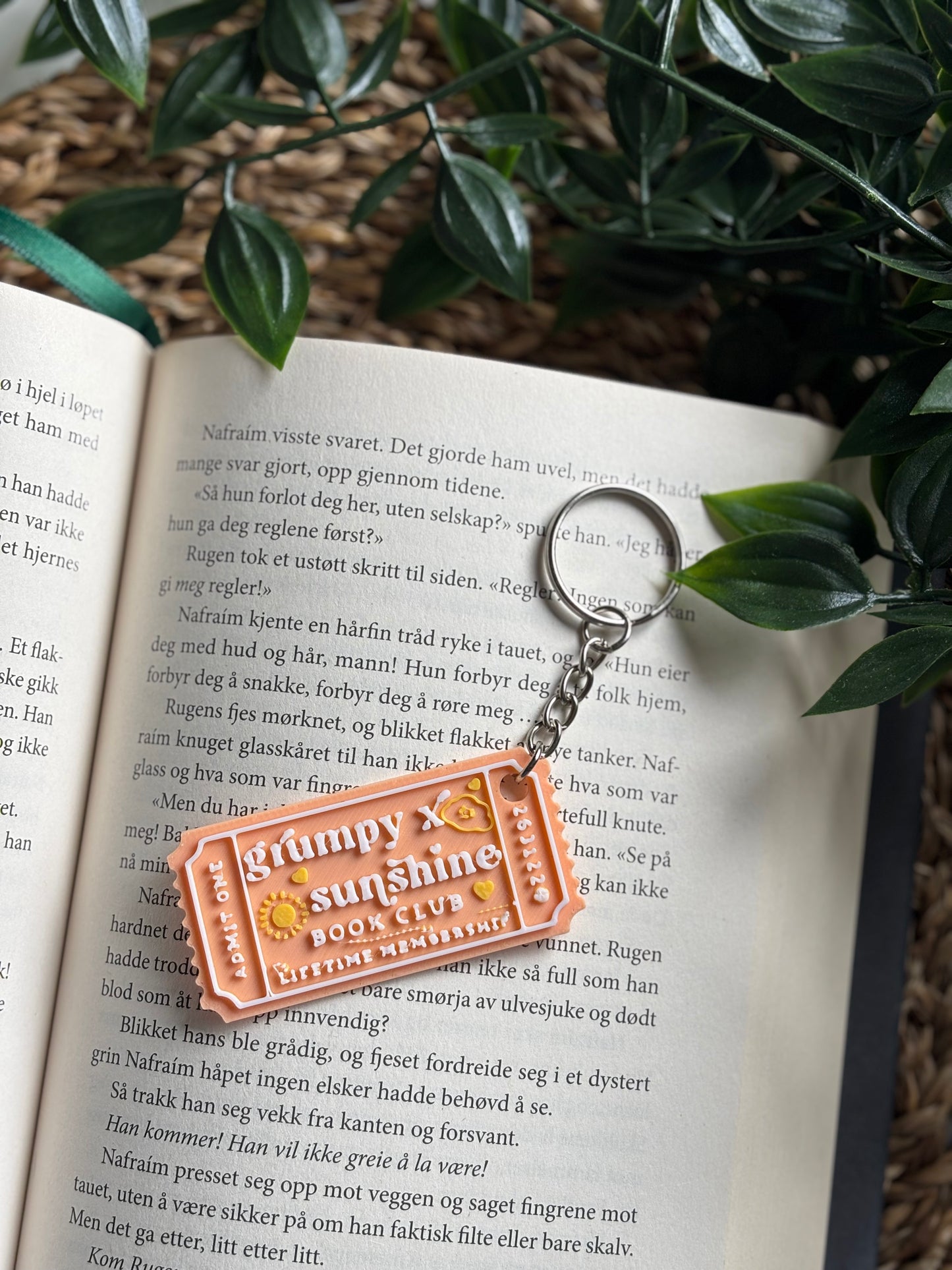 Grumpy x Sunshine Nøkkelring