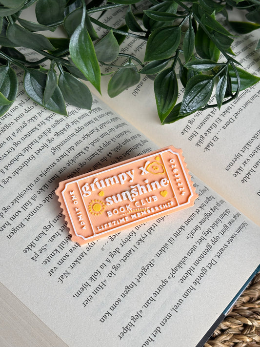 Grumpy x Sunshine Ticket Pin