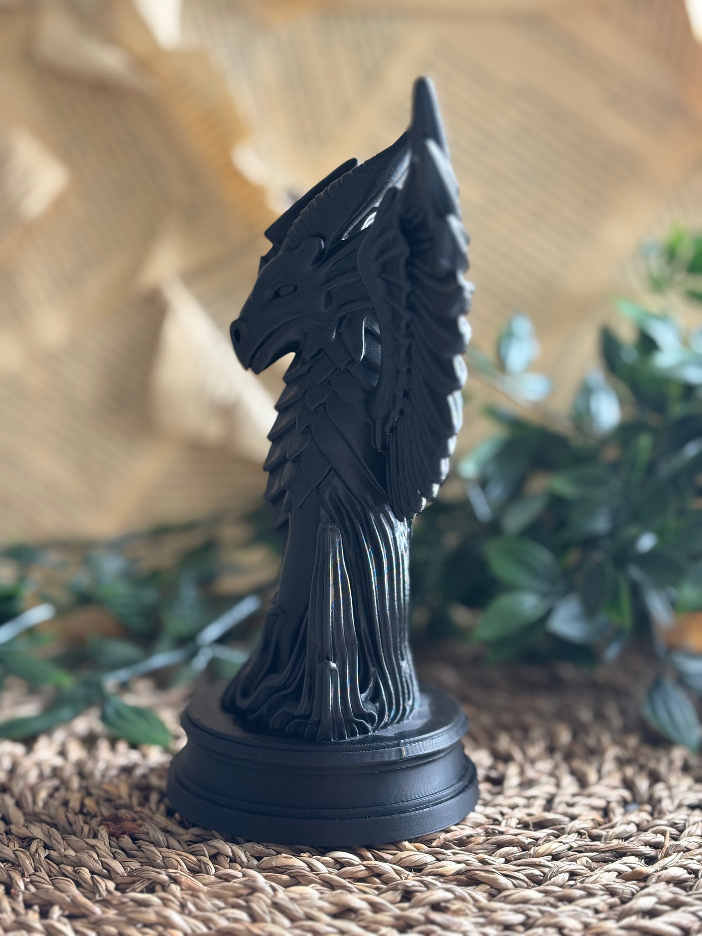 Winged Dragon Statue