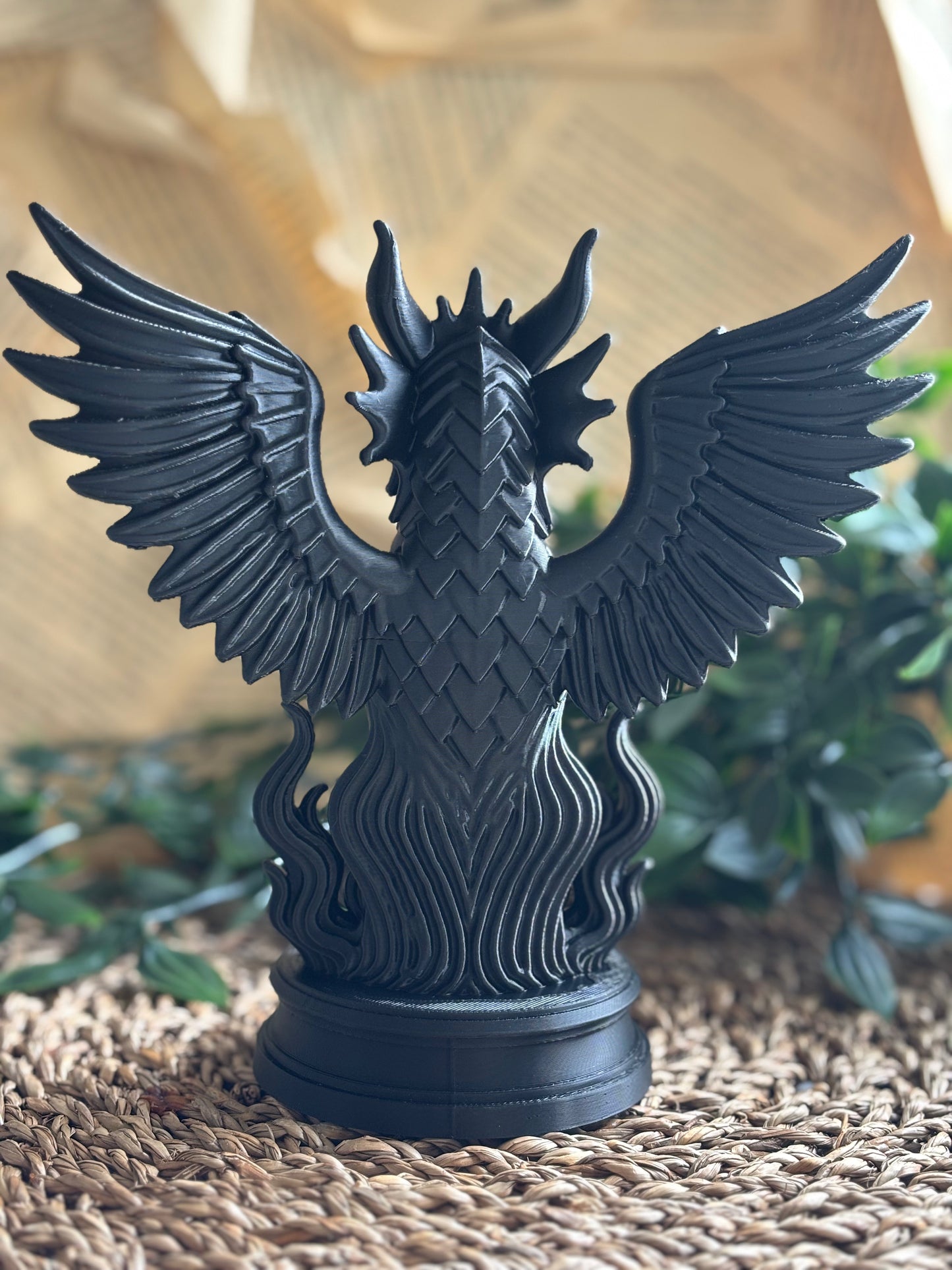 Winged Dragon Statue
