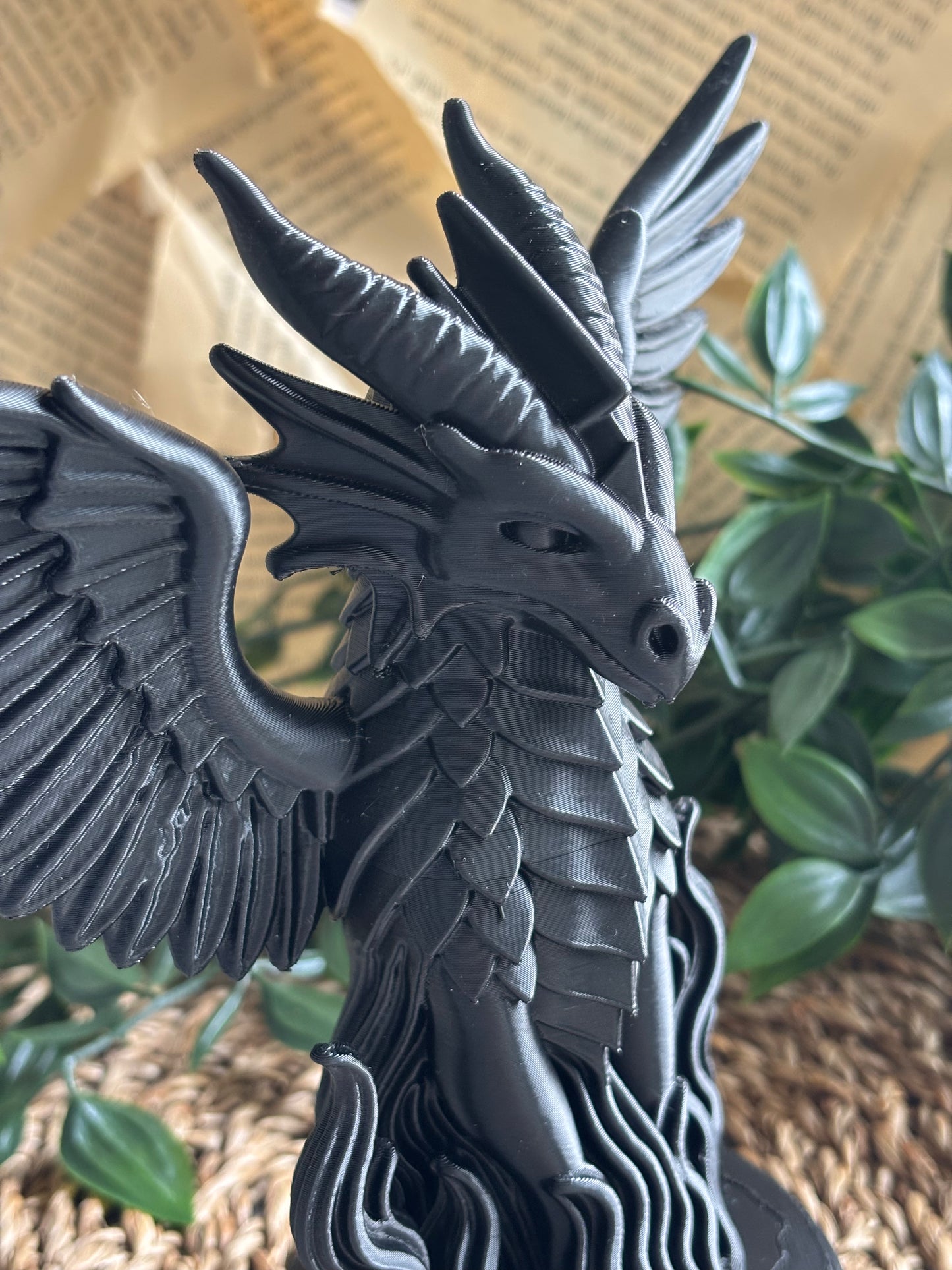 Winged Dragon Statue