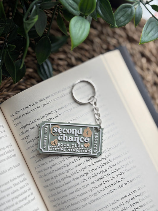 Second Chance Ticket Nøkkelring