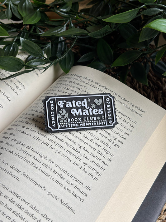 Fated Mates Ticket Pin