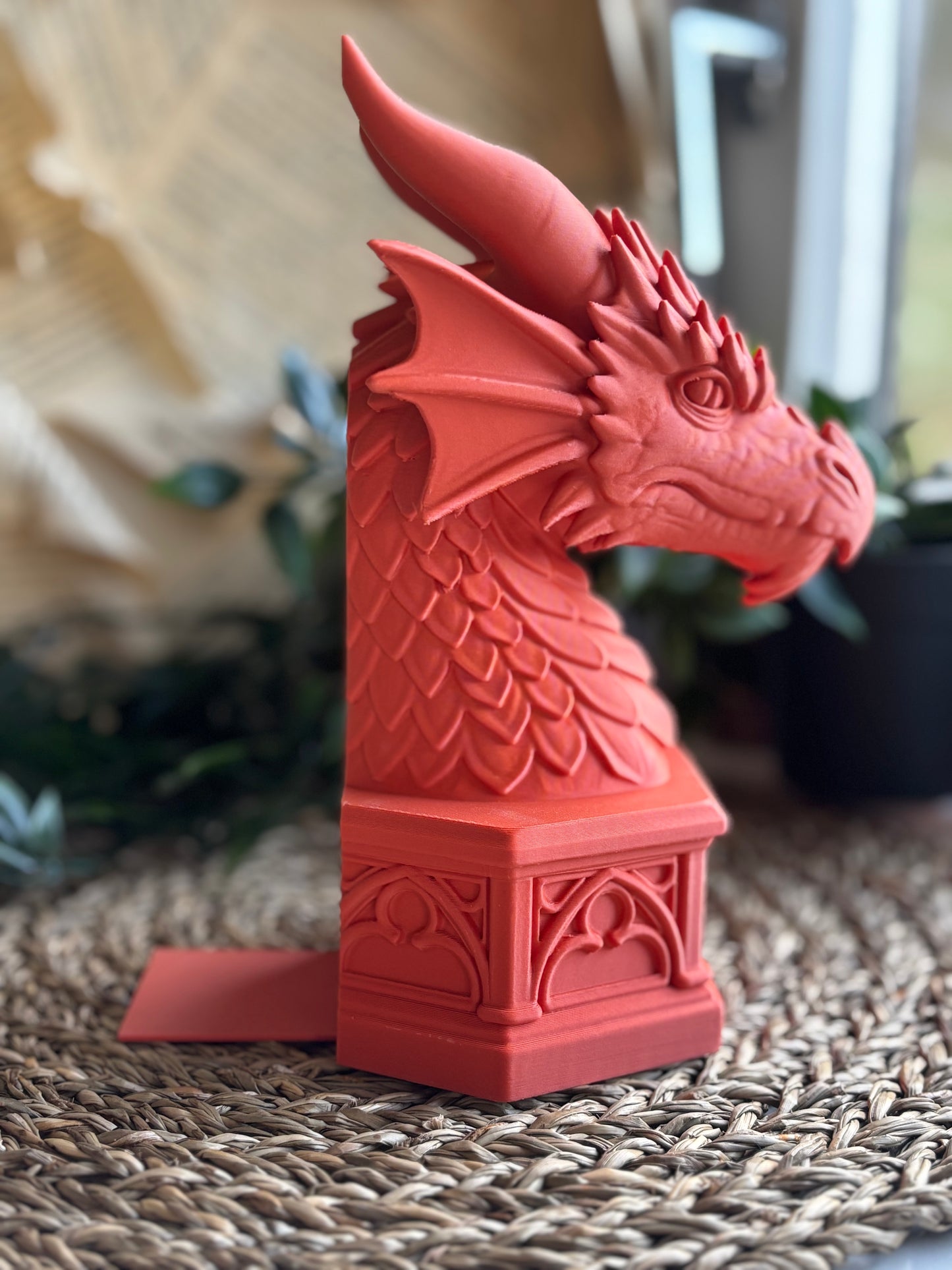 Dragon Cathedral Bokstøtte